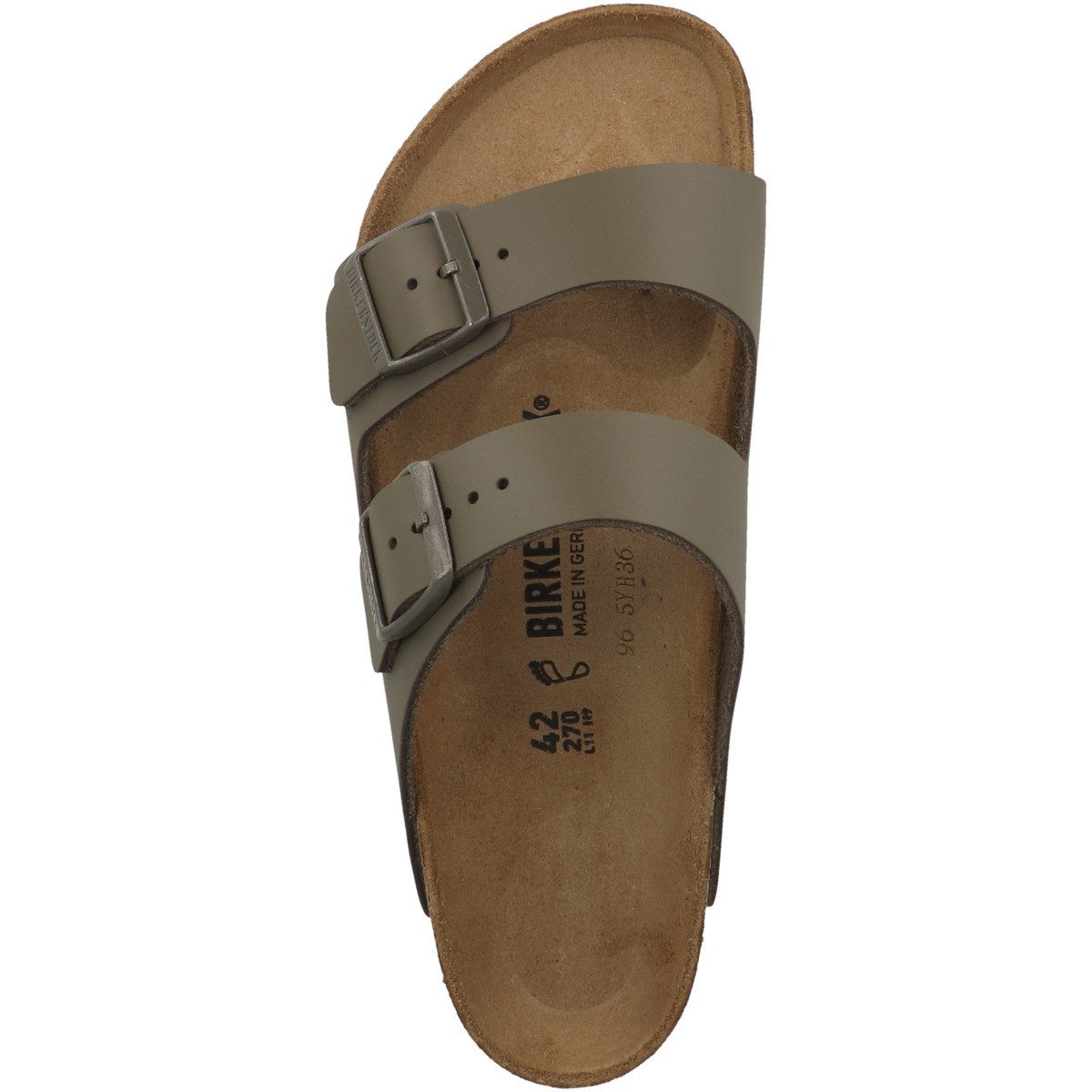 Birkenstock Arizona Naturleder normal Unisex Erwachsene Sandale Sandaletten, Sommerschuhe, Badeschuhe, Riemchen, Schlappen