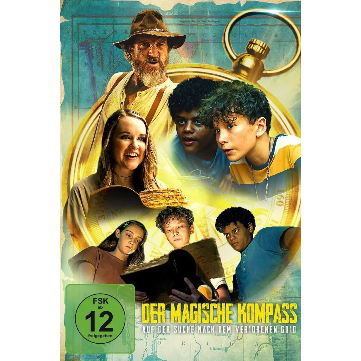 Tiberius Film DVD Der magische Kompass Auf der Jagd nach dem verlorenen Gold,1 DVD