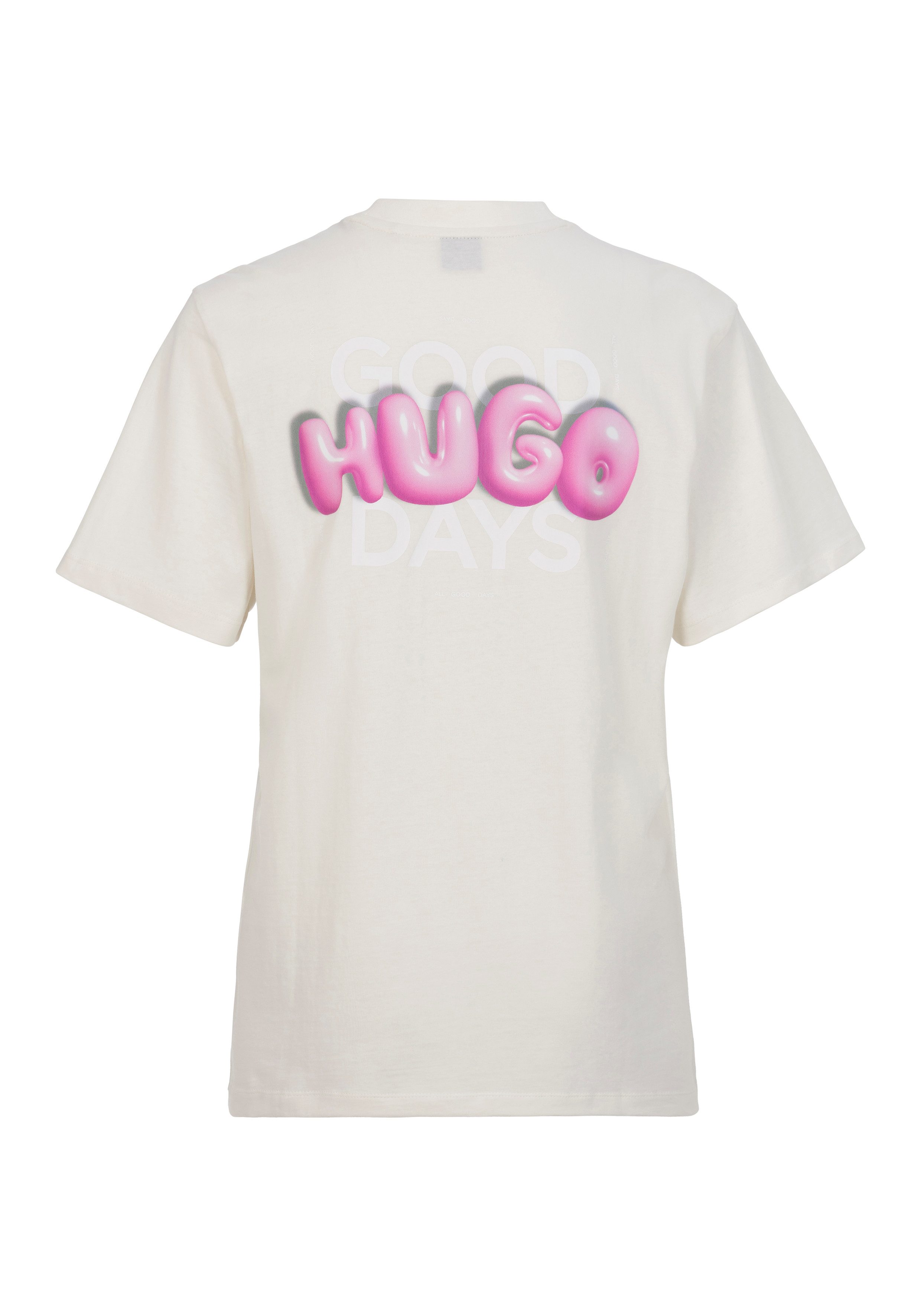 HUGO Blue T-Shirt Vintage Tee mit Print günstig online kaufen