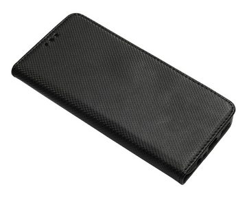 cofi1453 Handyhülle Buch Tasche "Smart" für Realme C25Y Schwarz 6,5 Zoll, Kunstleder Schutzhülle Handy Wallet Case Cover mit Kartenfächern, Standfunktion