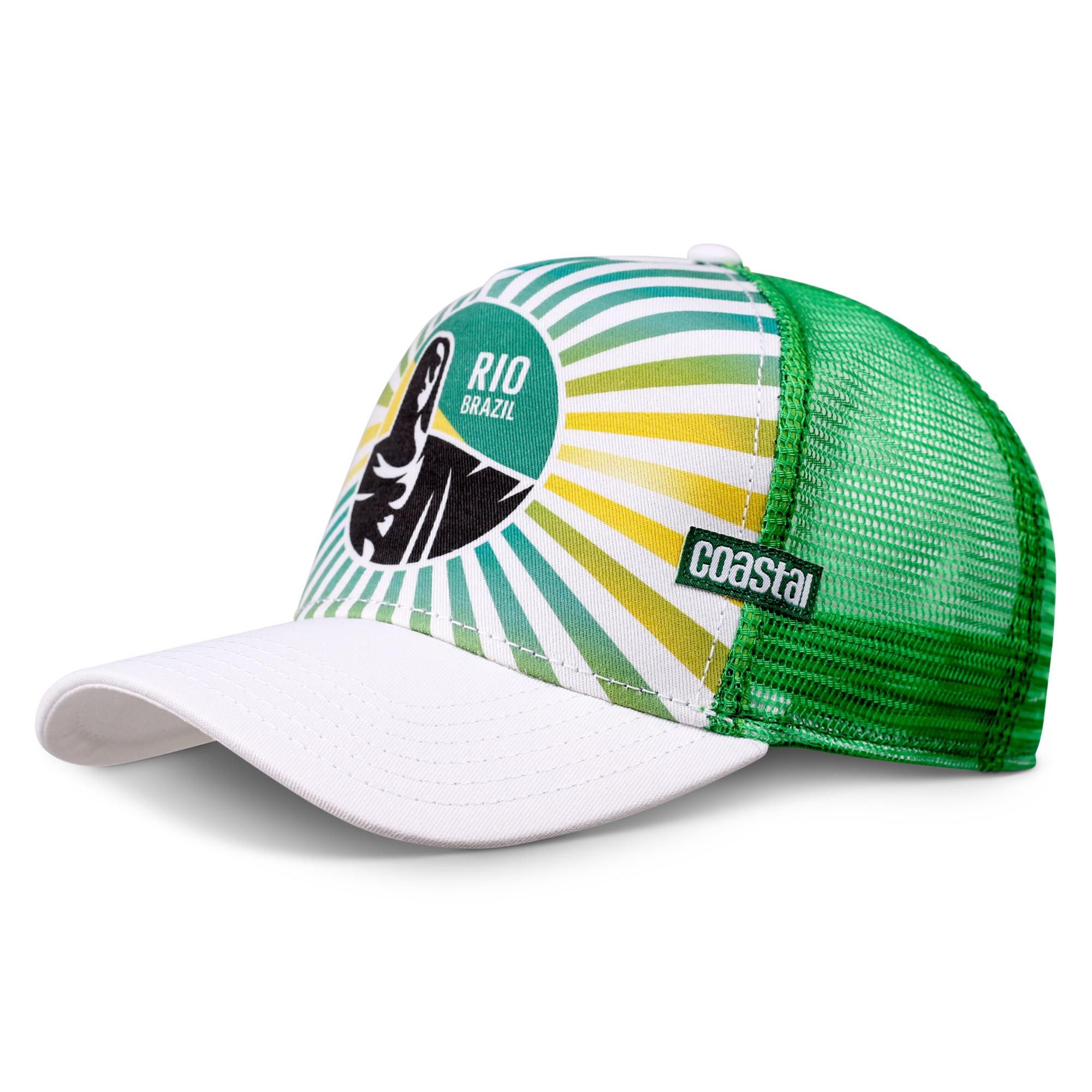 Coastal Trucker Cap Coastal HFT Trucker Cap Rio Brazil white/green (Basecap günstig online kaufen