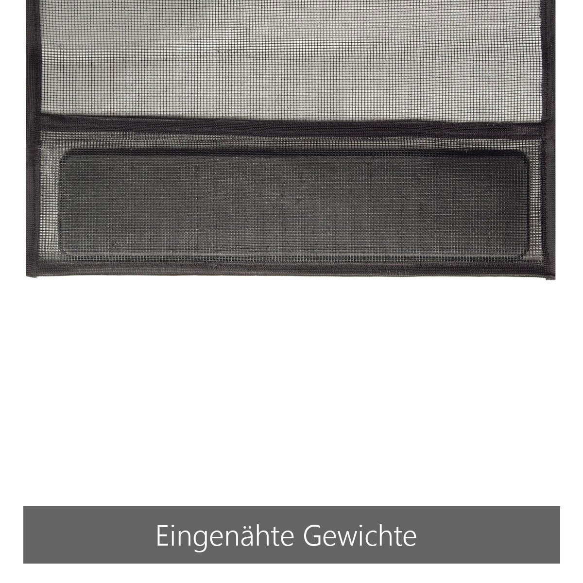 DILUMA Insektenschutz-Vorhang Insektenschutz Vorhang 100x220 cm, (1-St), Ohne Bohren, Individuell Kürzbar, Lamellen aus Fiberglas – Bild 3 von 5