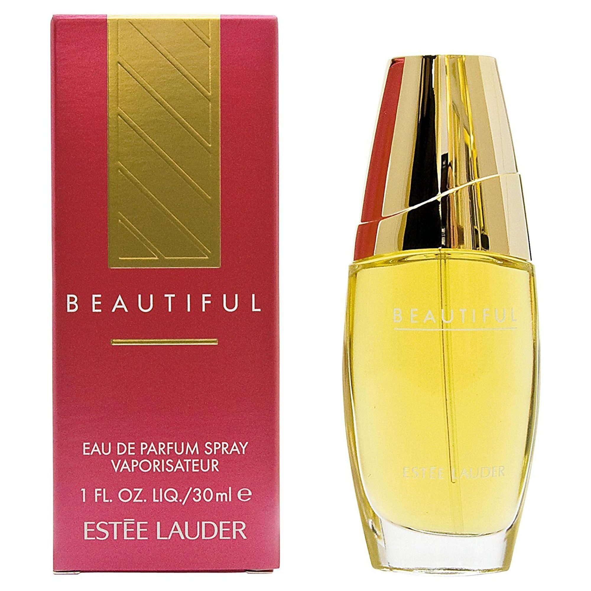 ESTÉE LAUDER Duft-Set Beautiful Eau de Parfum (EDP) Damen Spray, Blumig-warmer Duft mit Rose, Jasmin, Sandelholz und Amber