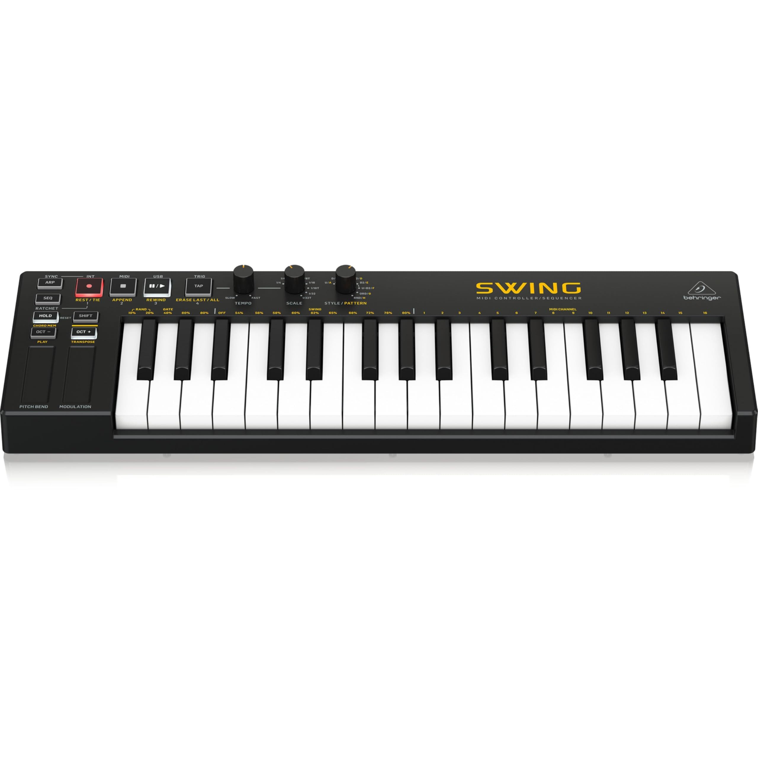 Behringer Masterkeyboard (Masterkeyboards, MIDI-Keyboard 25), Swing - Midi Keyboard