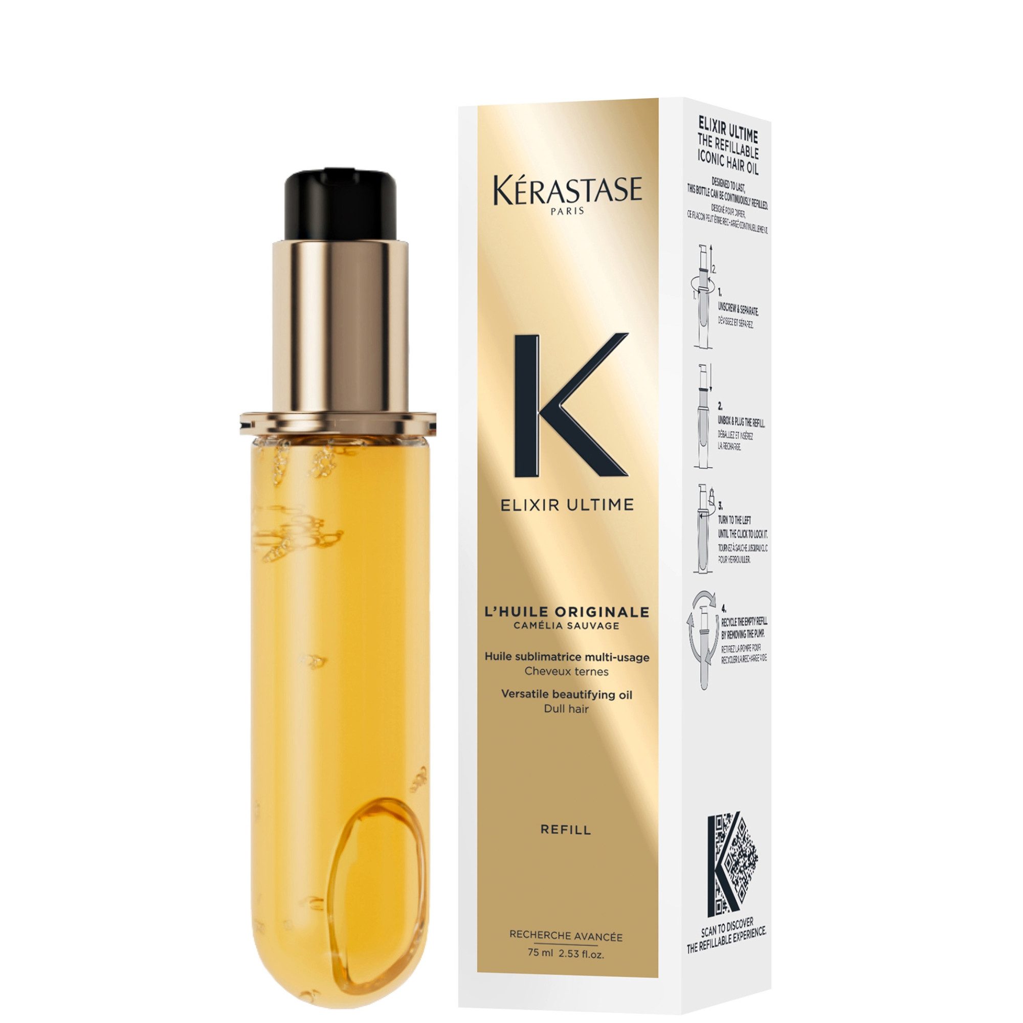 Kérastase Haaröl Elixir Ultime L'Huile Originale Refill 75ml
