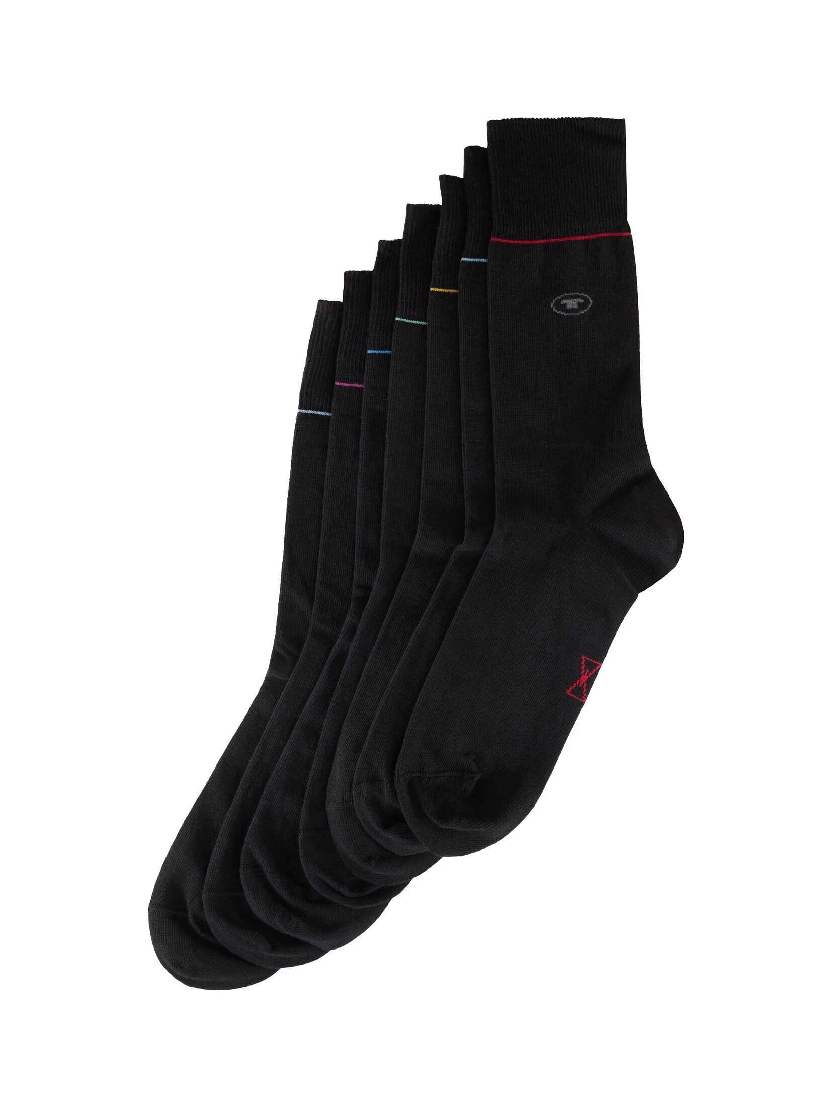 TOM TAILOR Socken Socks (im 7er Pack) Socken in einer 7-Tage-Box
