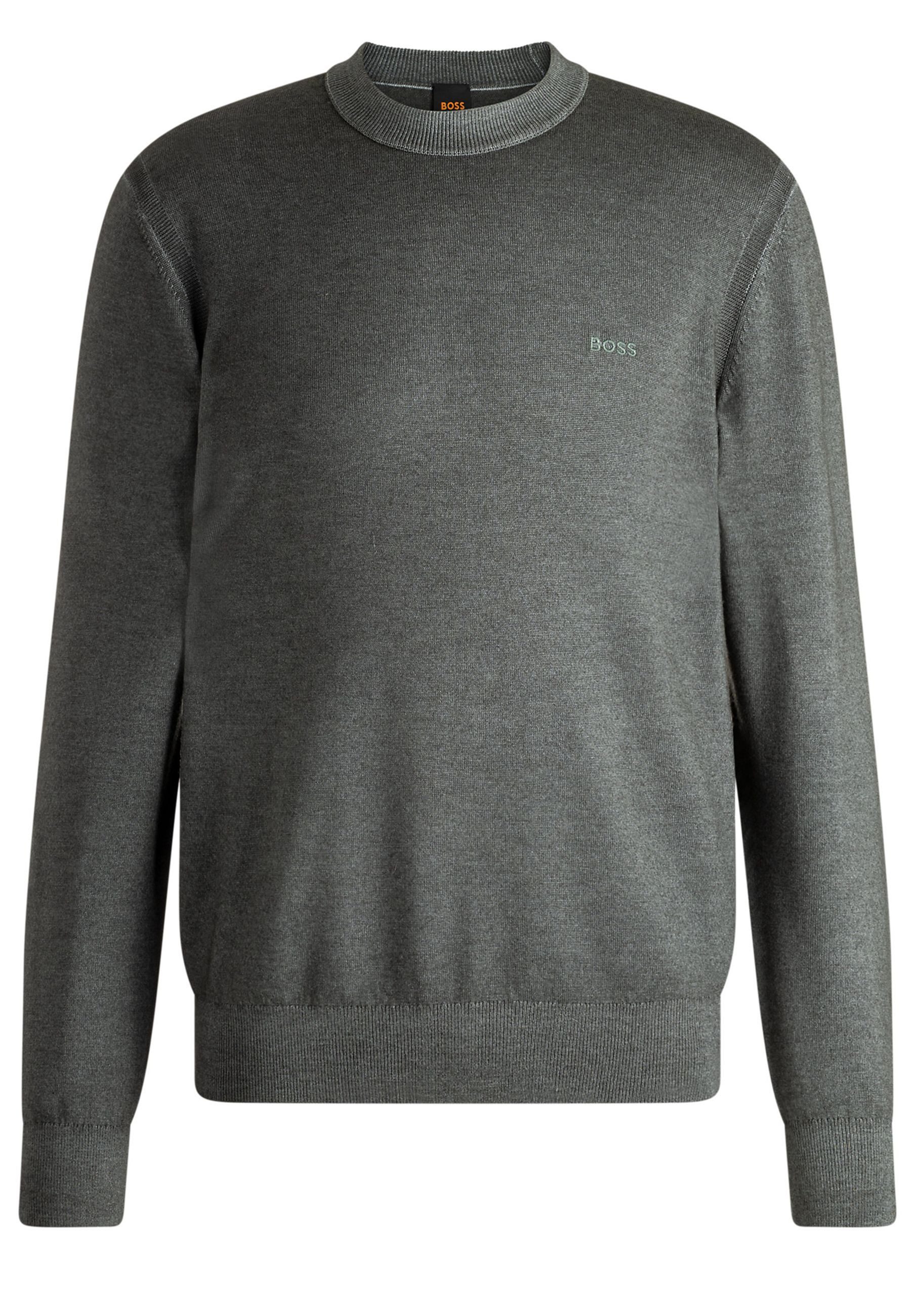 BOSS ORANGE Strickpullover Kestefo aus Schurwolle (1-tlg)
