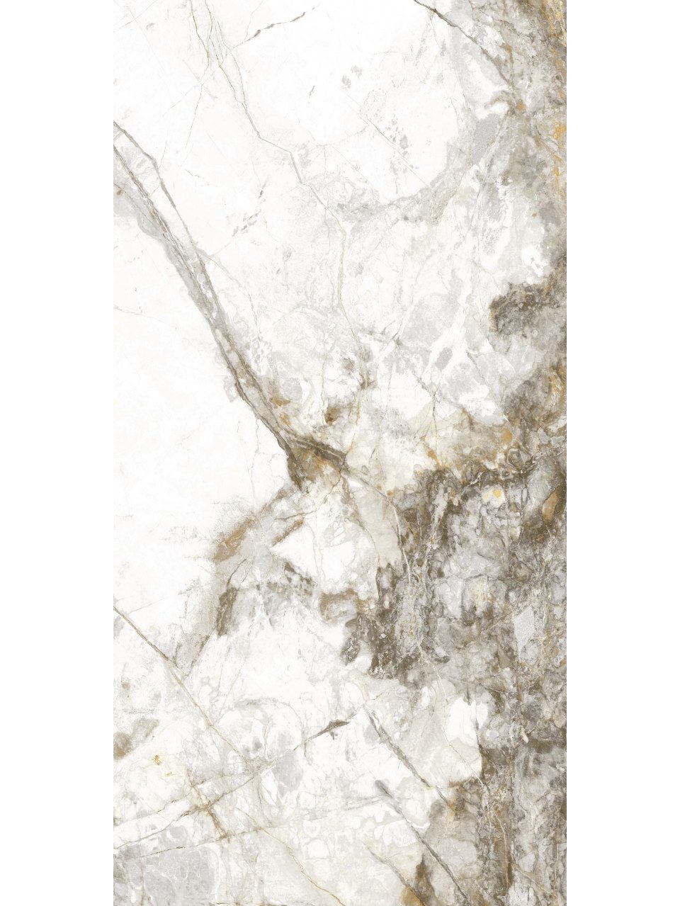 Euro Stone Bodenfliese Bodenfliese Feinsteinzeug Caldera 60 x 120 cm gold, Feinsteinzeug, Beige Gold
