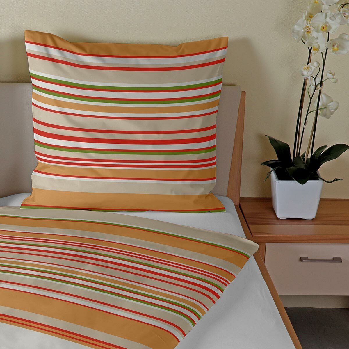 TRAUMSCHLAF Bettwäsche Chico Bär auf Ski, Biber, 2 teilig, warme Biber Qual günstig online kaufen