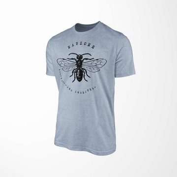 Sinus Art T-Shirt Hexapoda Herren T-Shirt Short Bee