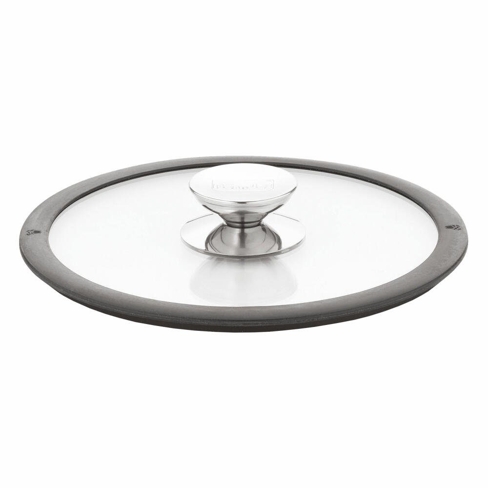 Berndes Topfdeckel Spezialglas Schwarz 16 cm