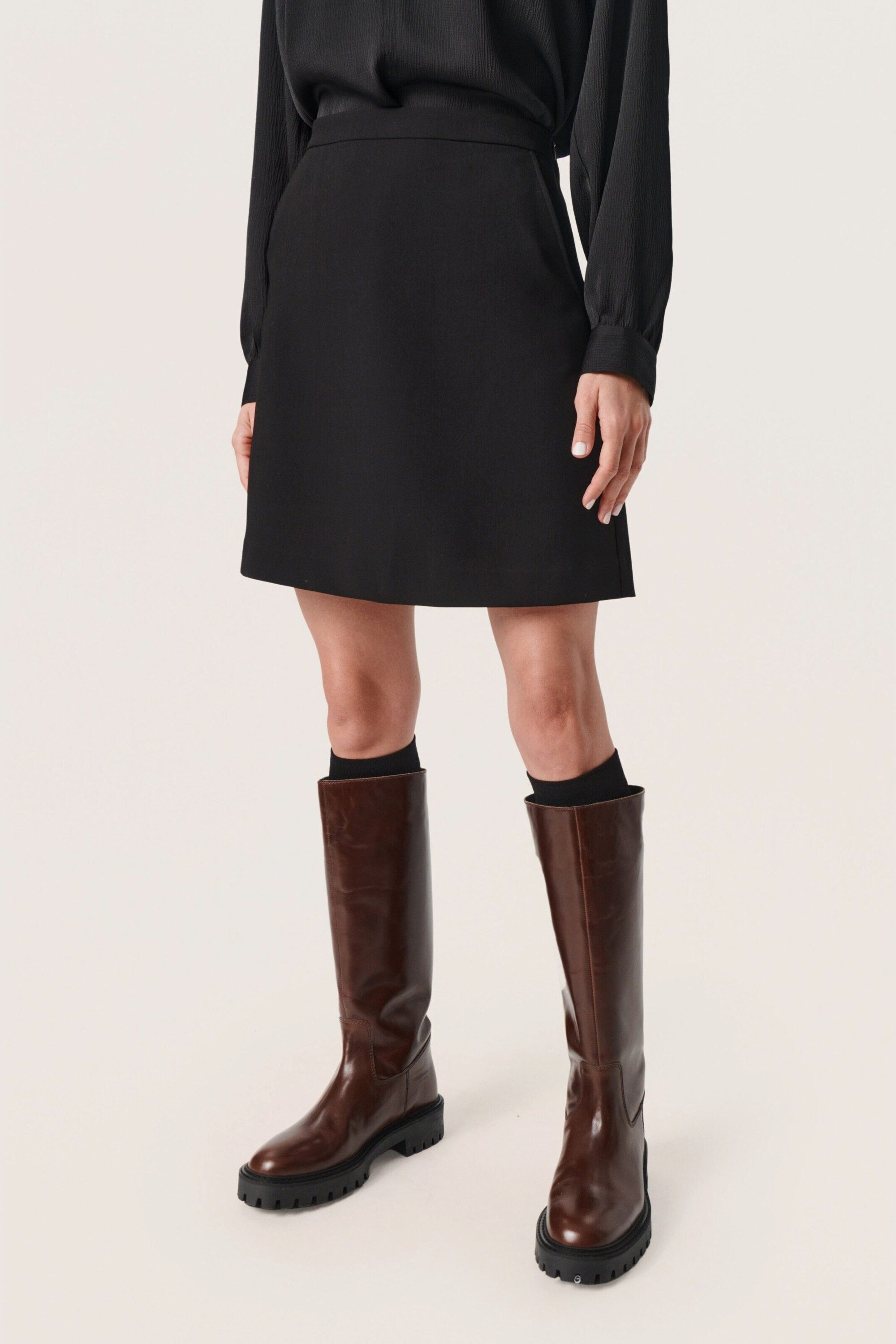 SOAKED IN LUXURY A-Linien-Rock Corinne (1-tlg) Plain/ohne Details günstig online kaufen