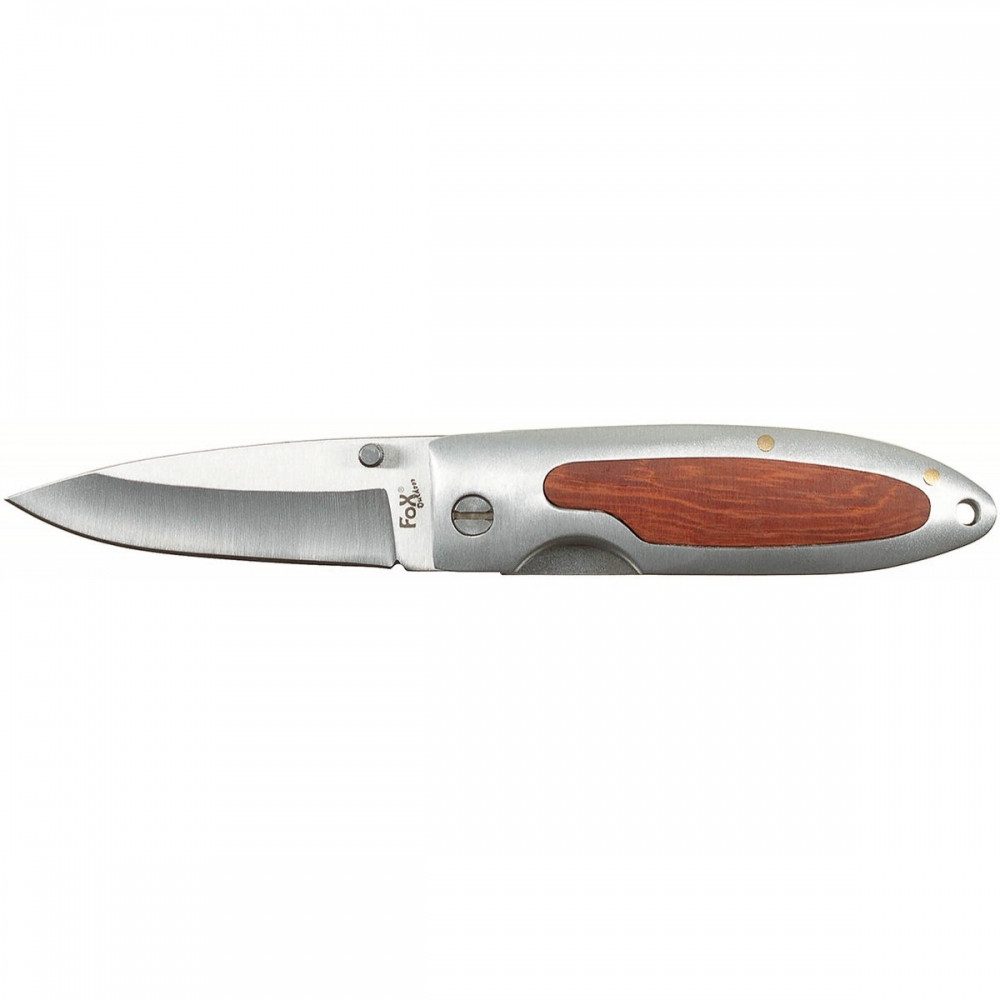 FoxOutdoor Taschenmesser FoxOutdoor Klappmesser Einhand, 16 cm mit Gürtelclip, (Klappmesser)