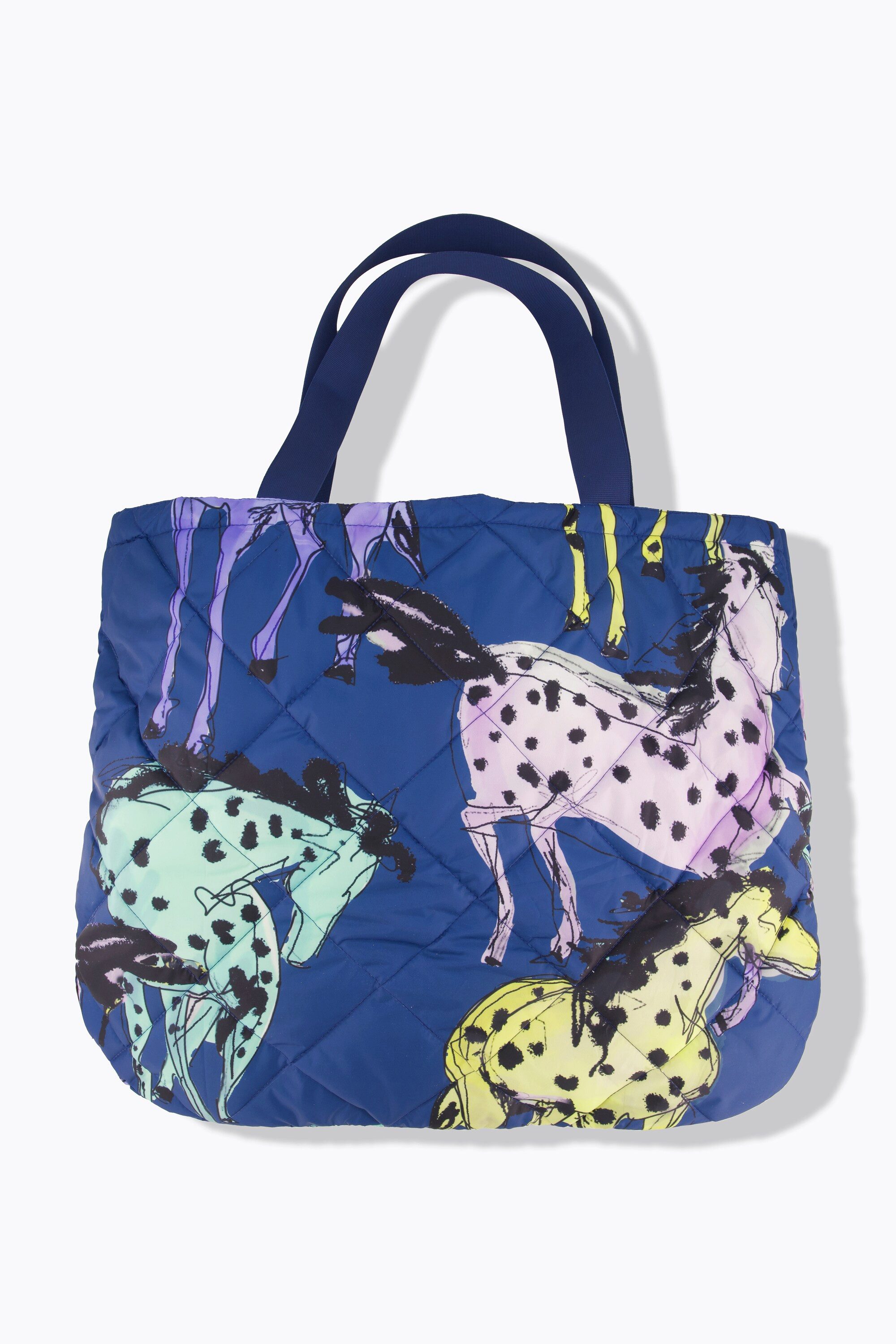 Laurasøn Handtasche Shopper Pferdedruck