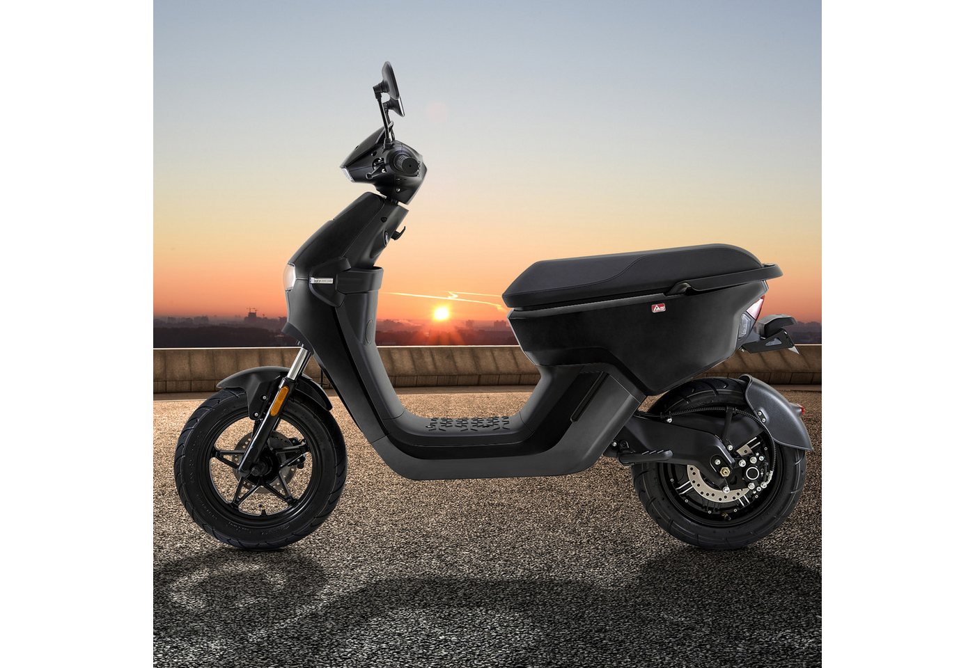 Thumbnail - AsVIVA E-Motorroller EM1 Elektroroller – 1200W Bosch-Motor, 45 km/h, 60V Akku, LED, Alarm, 1200 W, 45 km/h, EM1 1200W 45...