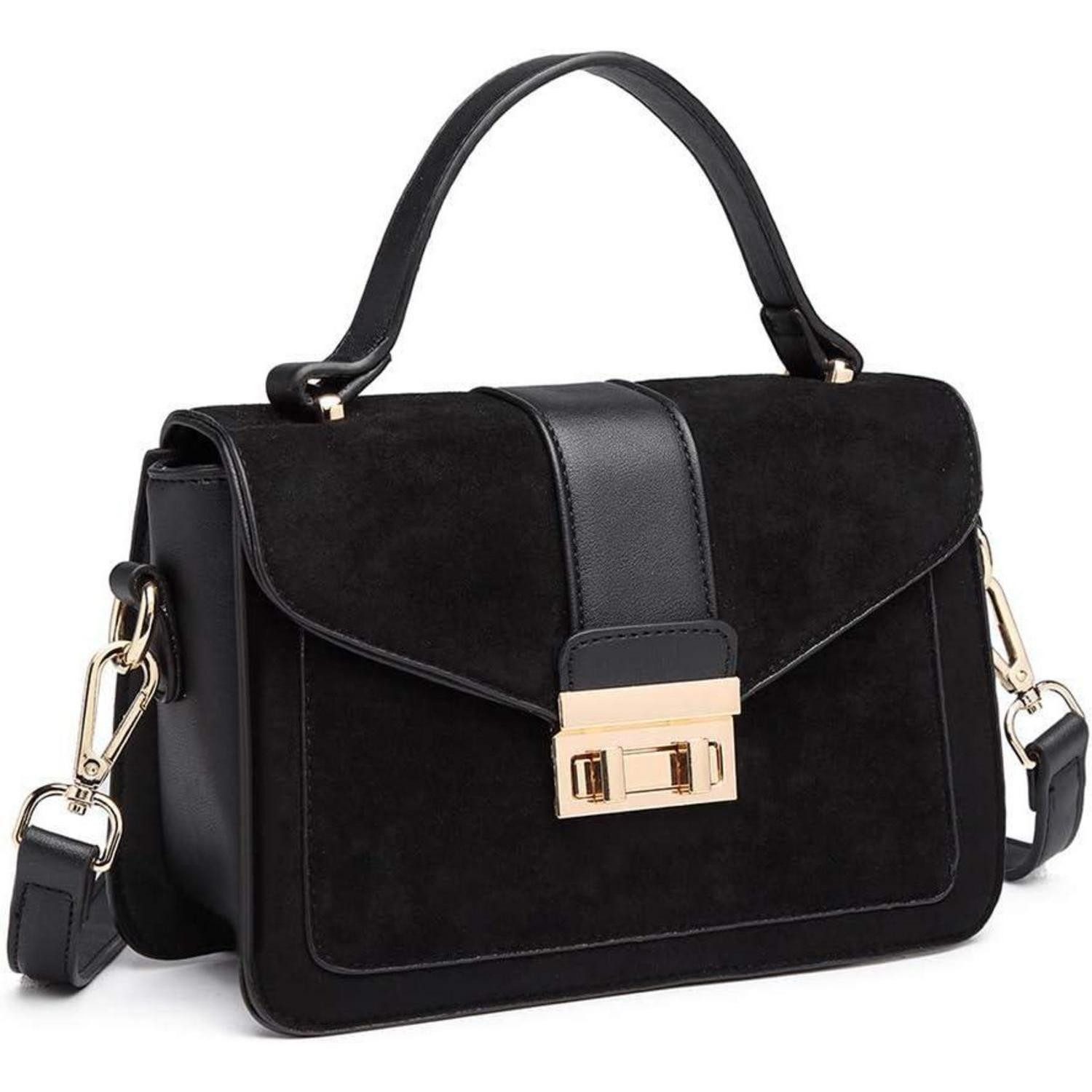 LuxusKollektion Henkeltasche Damen Handtasche Klein Henkeltasche Schulterta günstig online kaufen