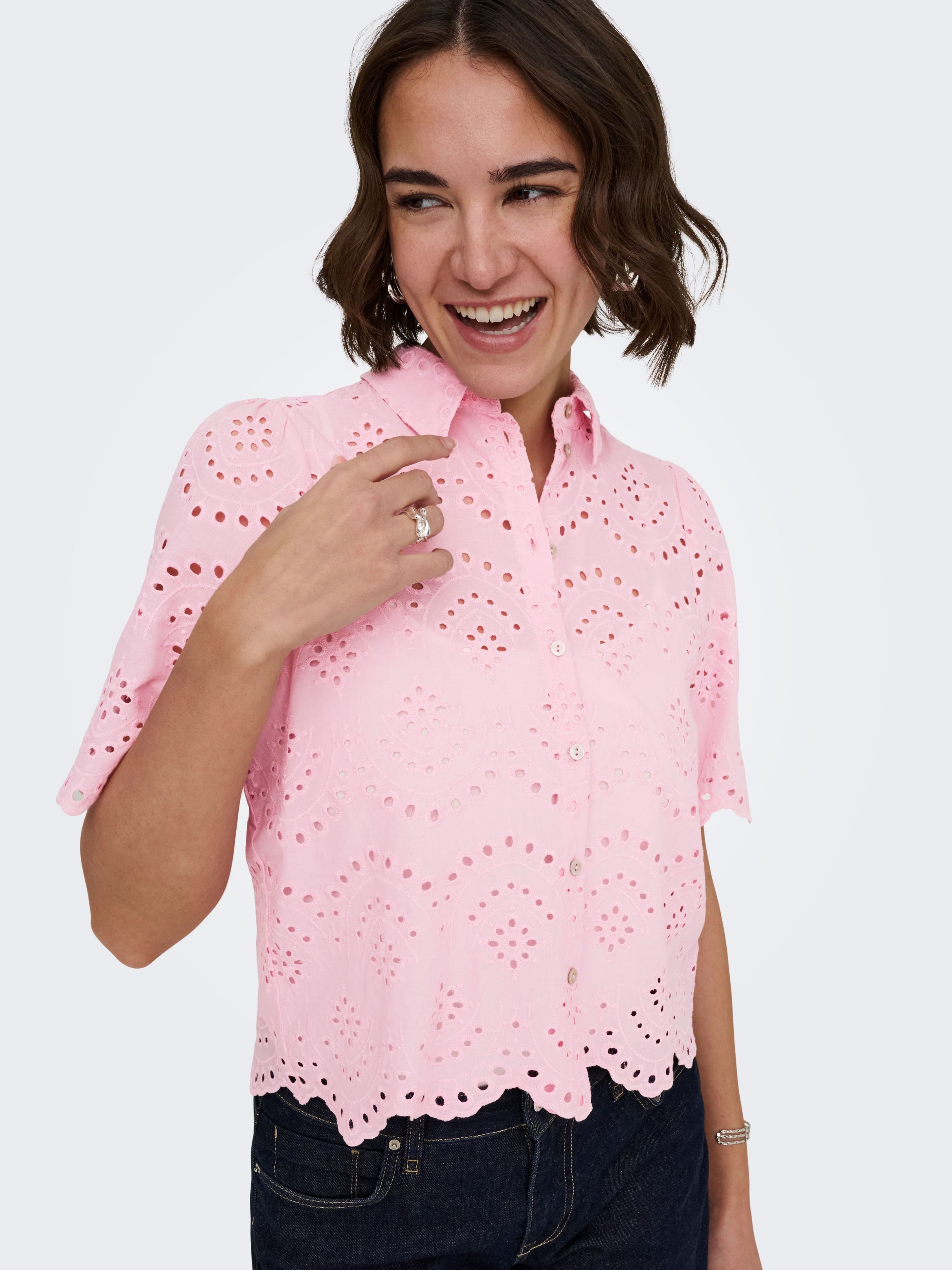 ONLY Klassische Bluse