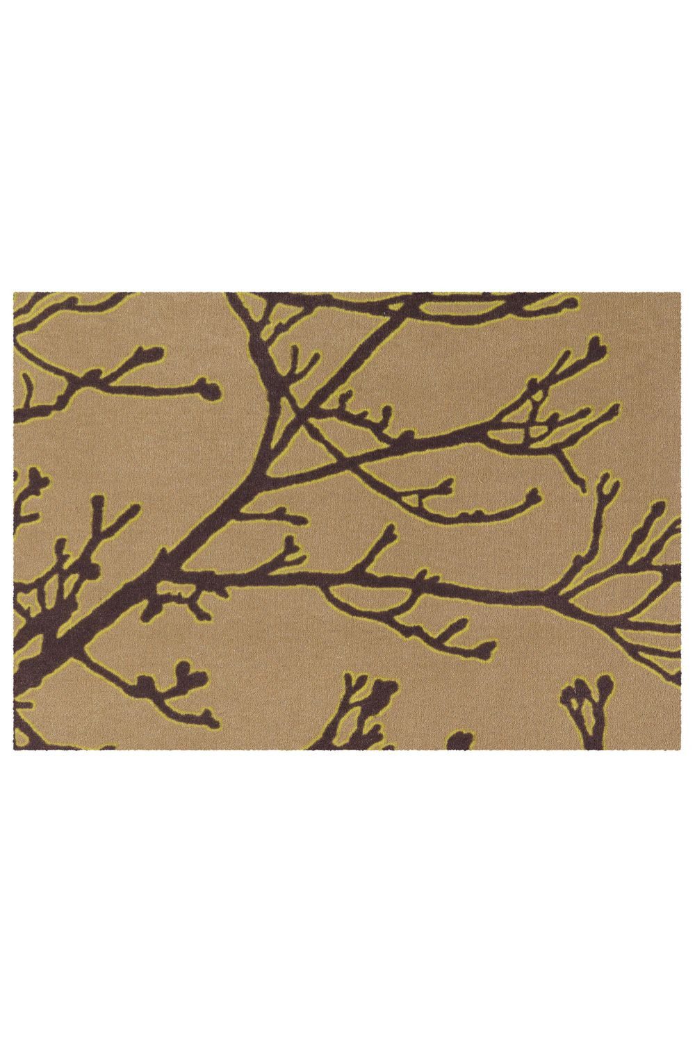 Teppich Boss Teppich Kurzflor Teppich Lara Mat 57 - Sand / Braun, rechteckig, Höhe: 9 mm
