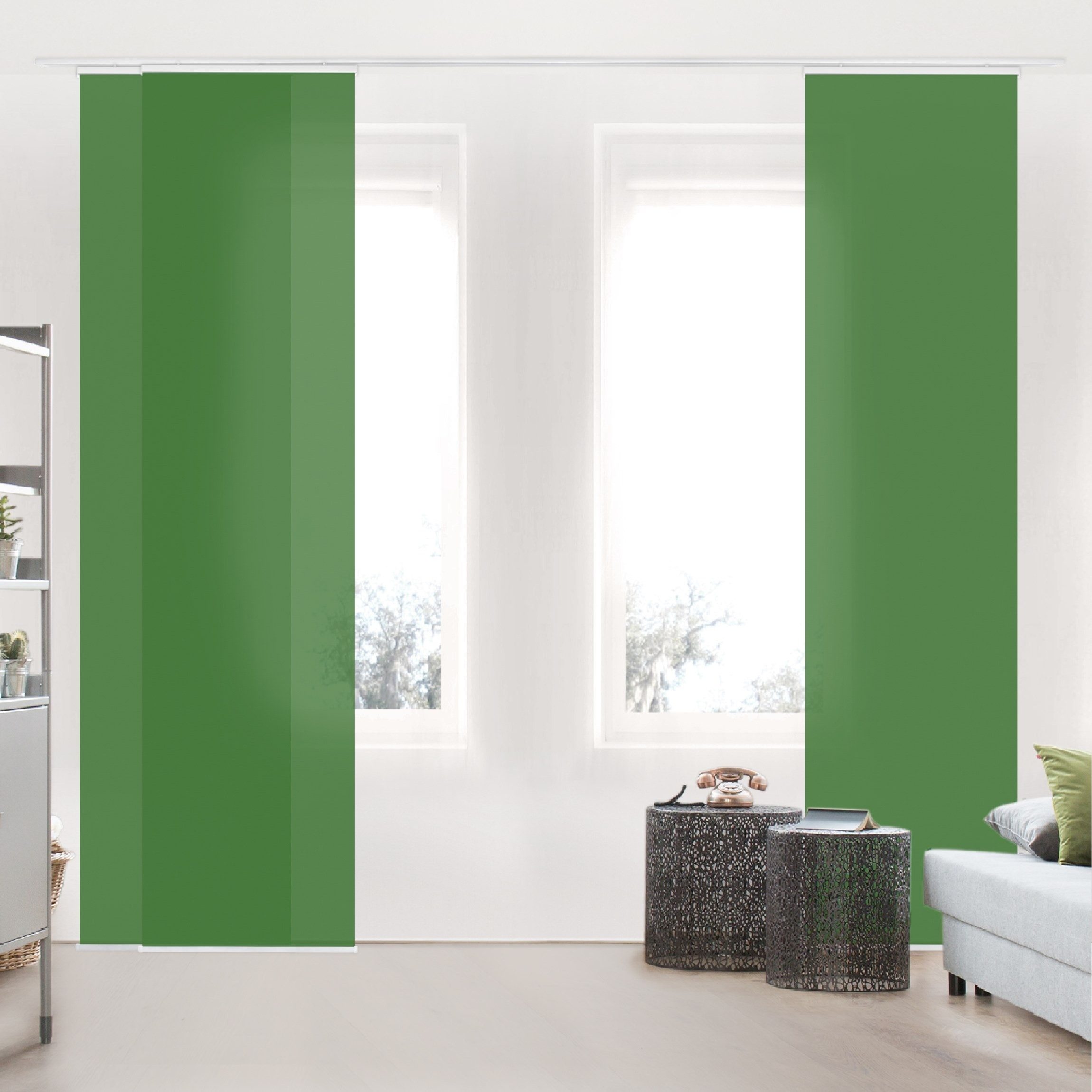 Bilderdepot24 Schiebegardine modern Flächenvorhang blickdicht Colour günstig online kaufen