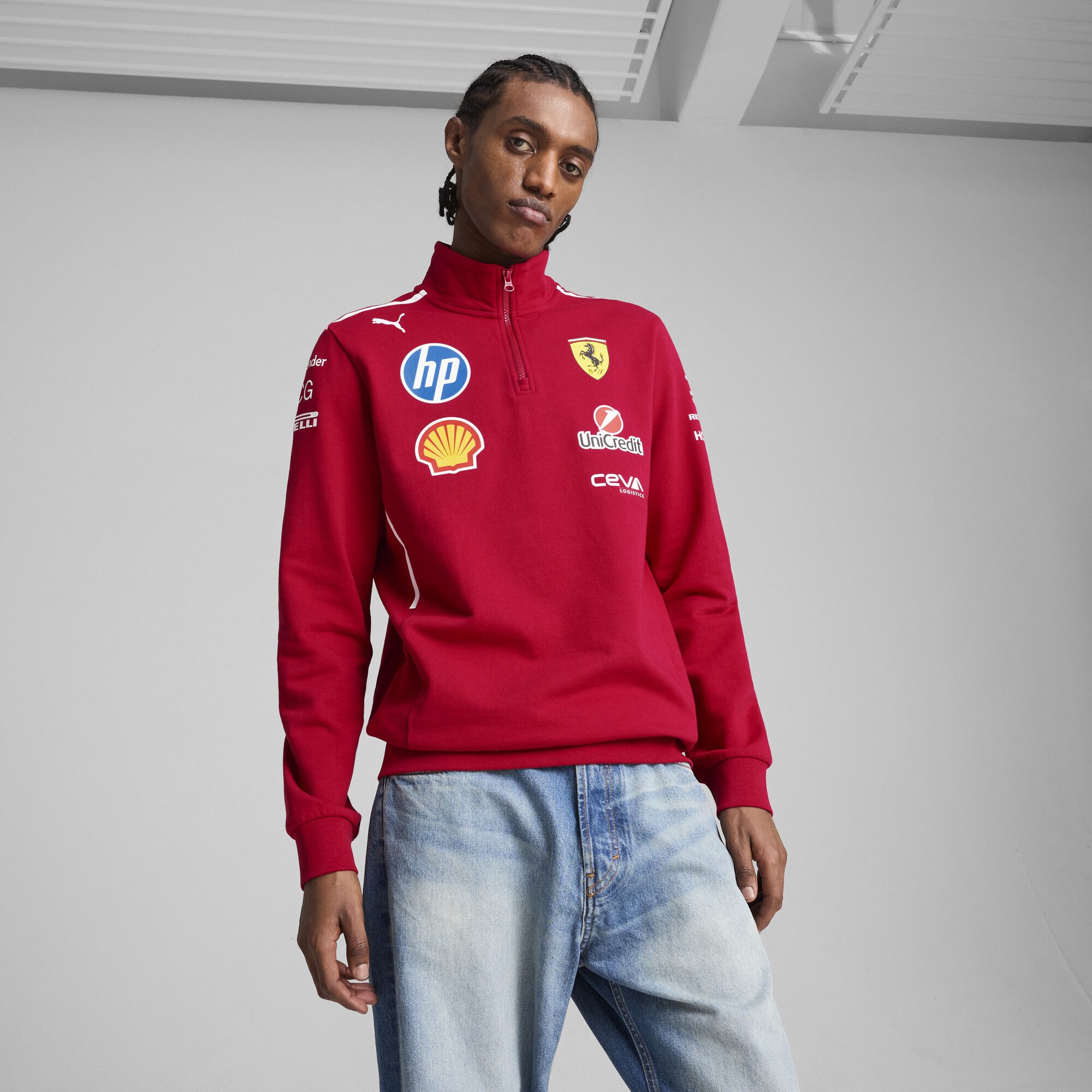 PUMA Sweatshirt Scuderia Ferrari HP 2025 günstig online kaufen