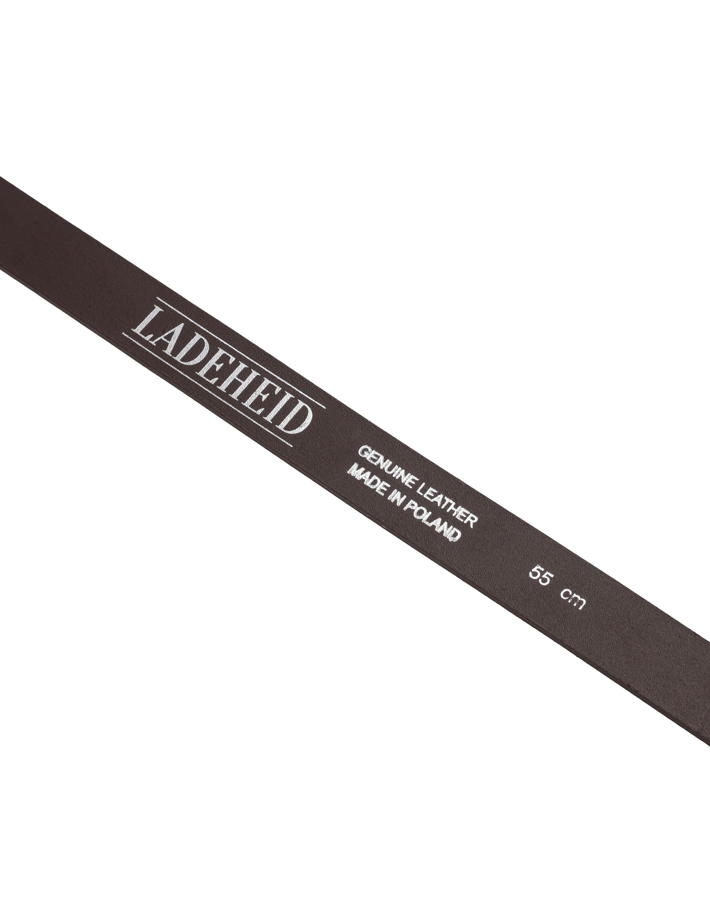 Ladeheid Ledergürtel Kinder Gürtel Ledergürtel 2,5 cm Breit K1D5 (1-St)