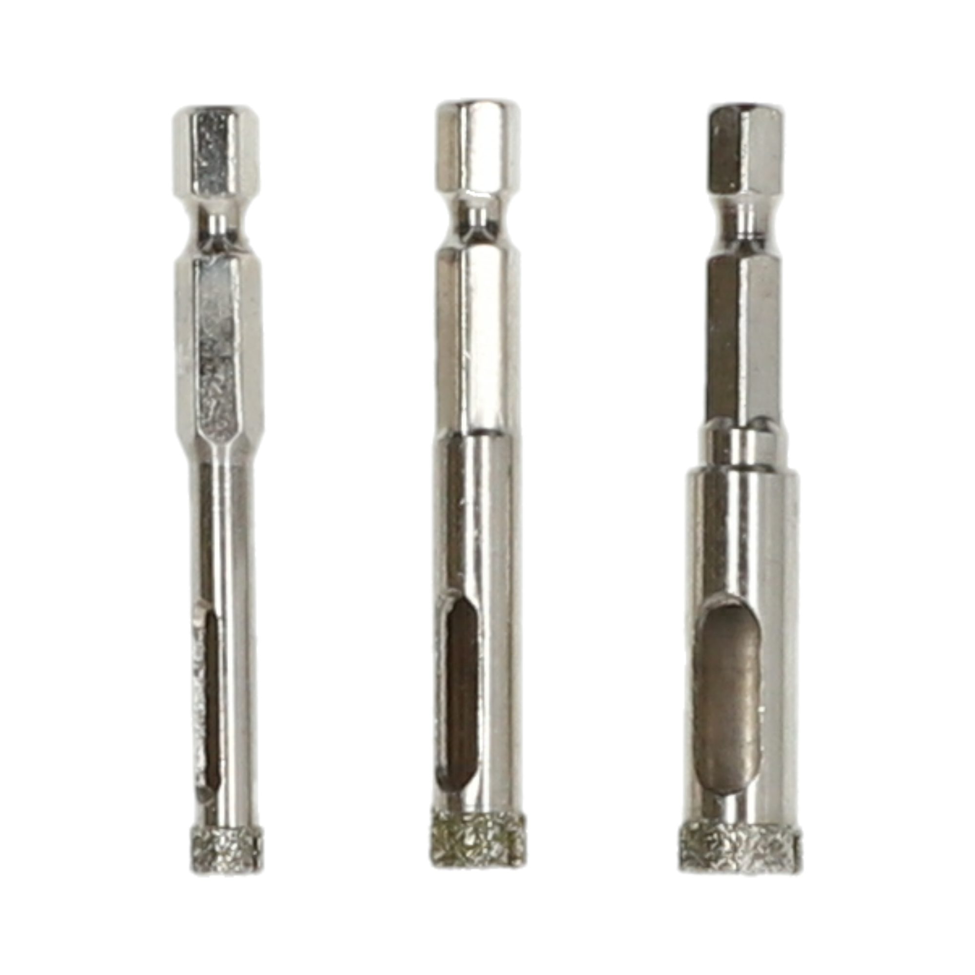 NORTON CLIPPER Bohrkrone SET Classic VB Durchmesser: 6,8,10 mm Nass/Trocken, Bohrkrone, 3-tlg., Bohrkrone