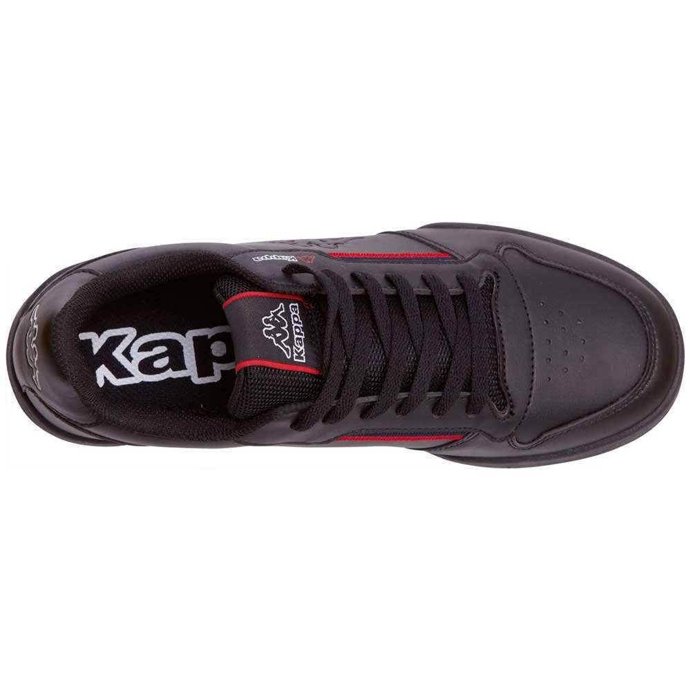 in erhältlich Kappa Übergrößen black-red Sneaker