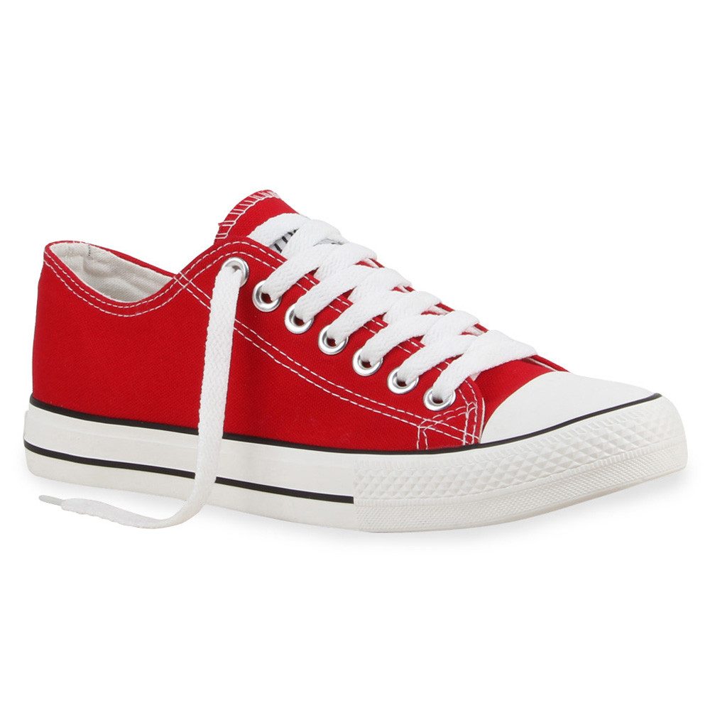 VAN HILL 1616339 HO CB09 Herren Sneaker Red 39 Sneaker Herren Sneakers Sportschuhe Stoffschuhe Schnürer