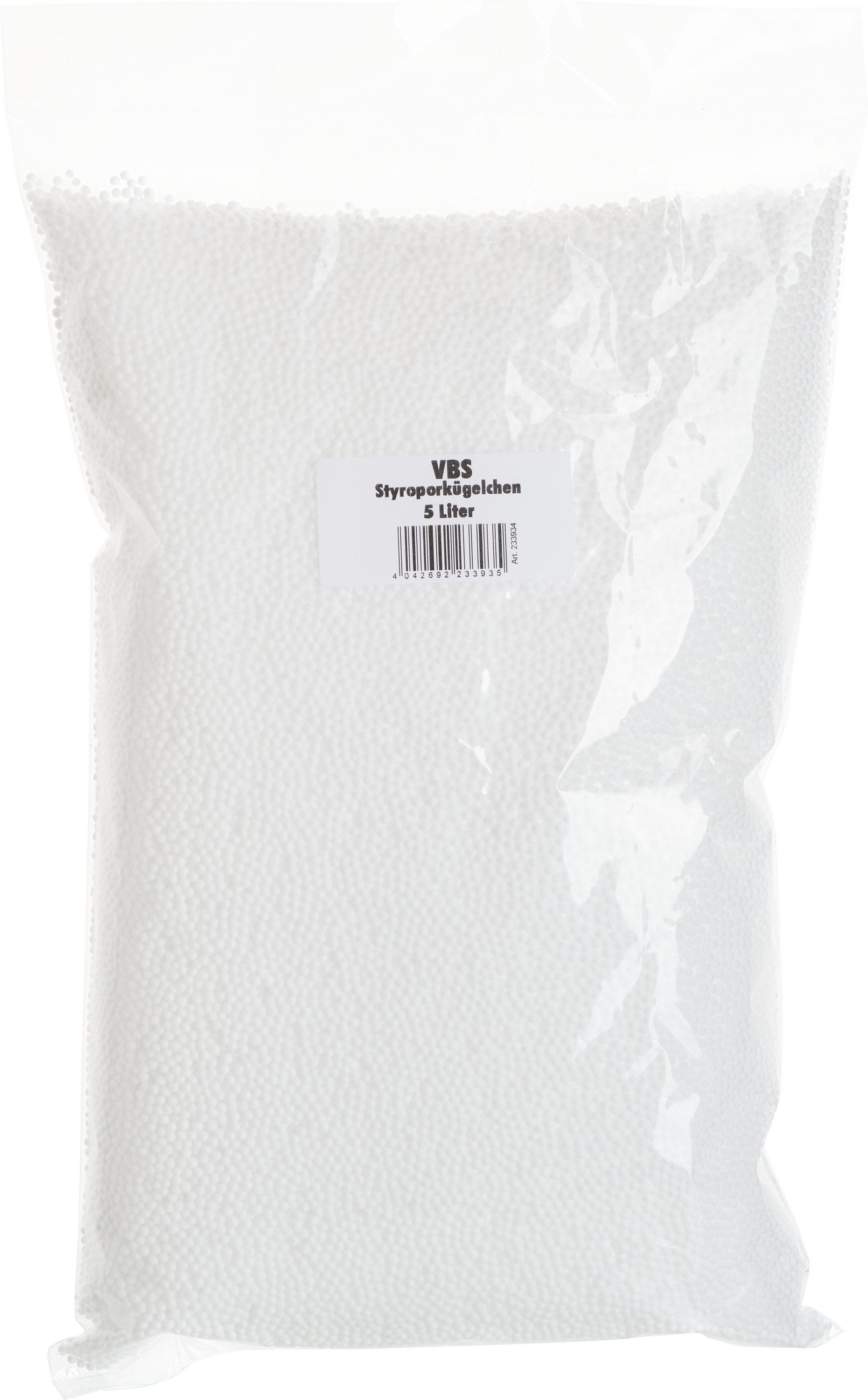 VBS Kissenfüllung Styroporkügelchen, 80 g