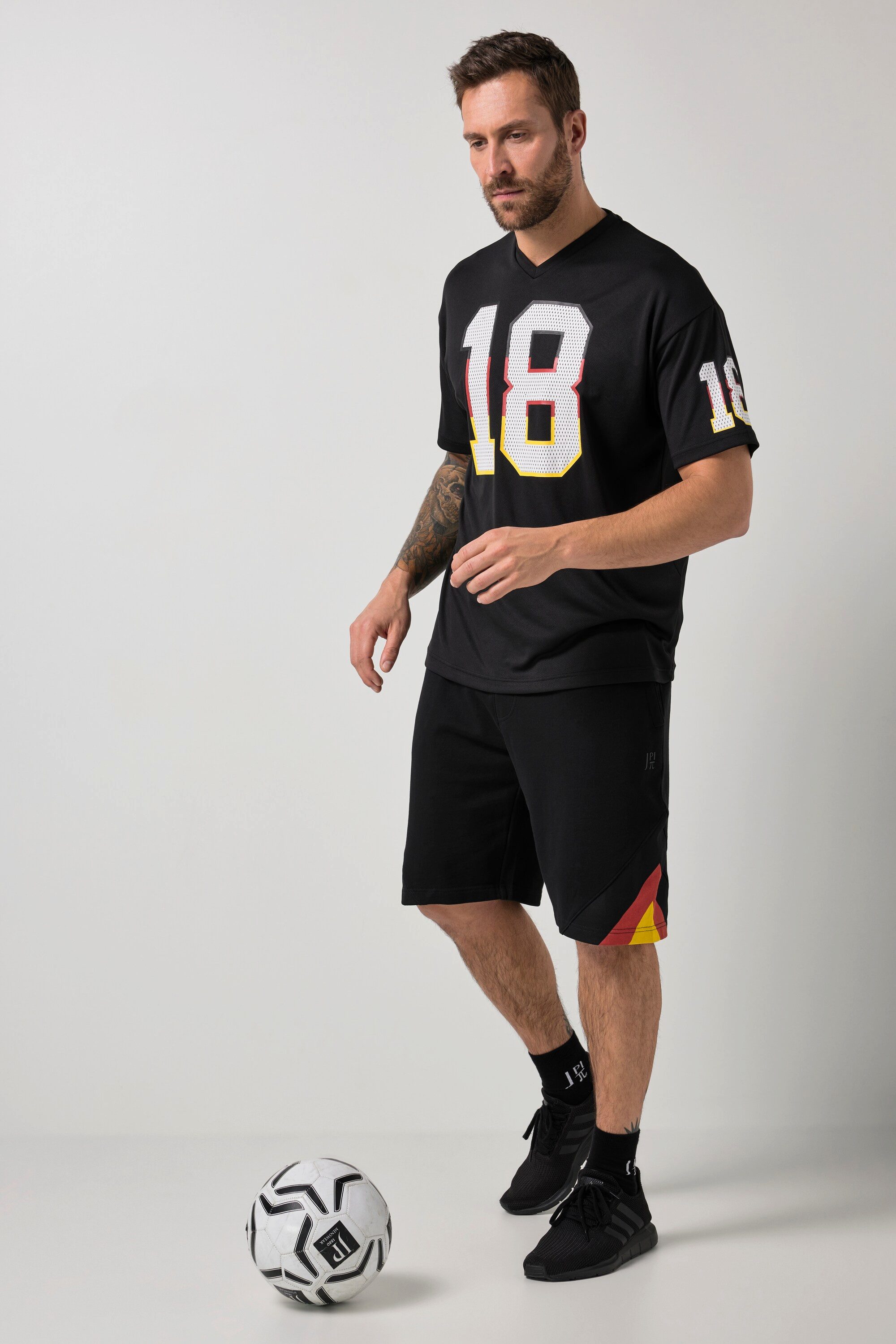 JP1880 T-Shirt WM Trikot Fitness Halbarm bis 8 XL
