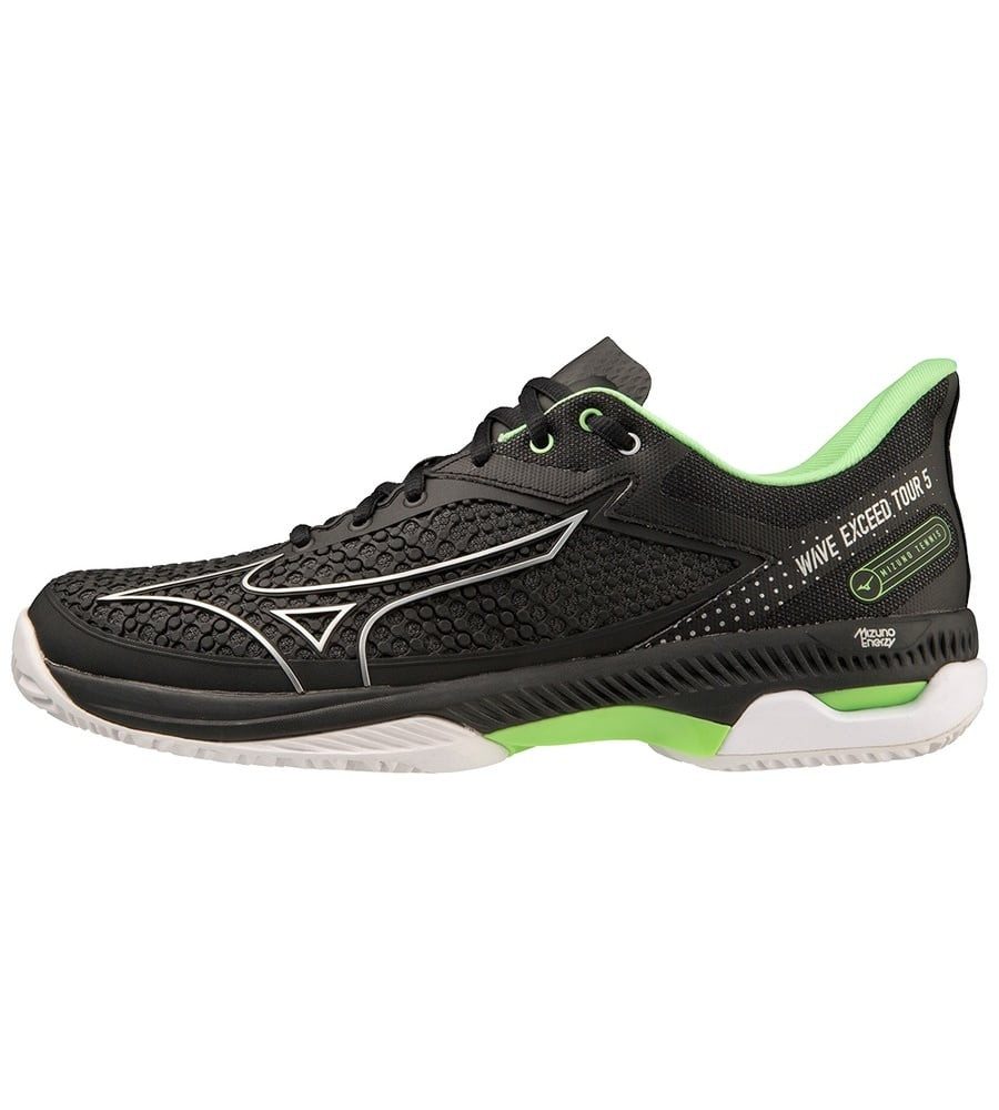 Mizuno Wave Exceed Tour 5 Sandplatz/Clay schwarz Herren Tennisschuh