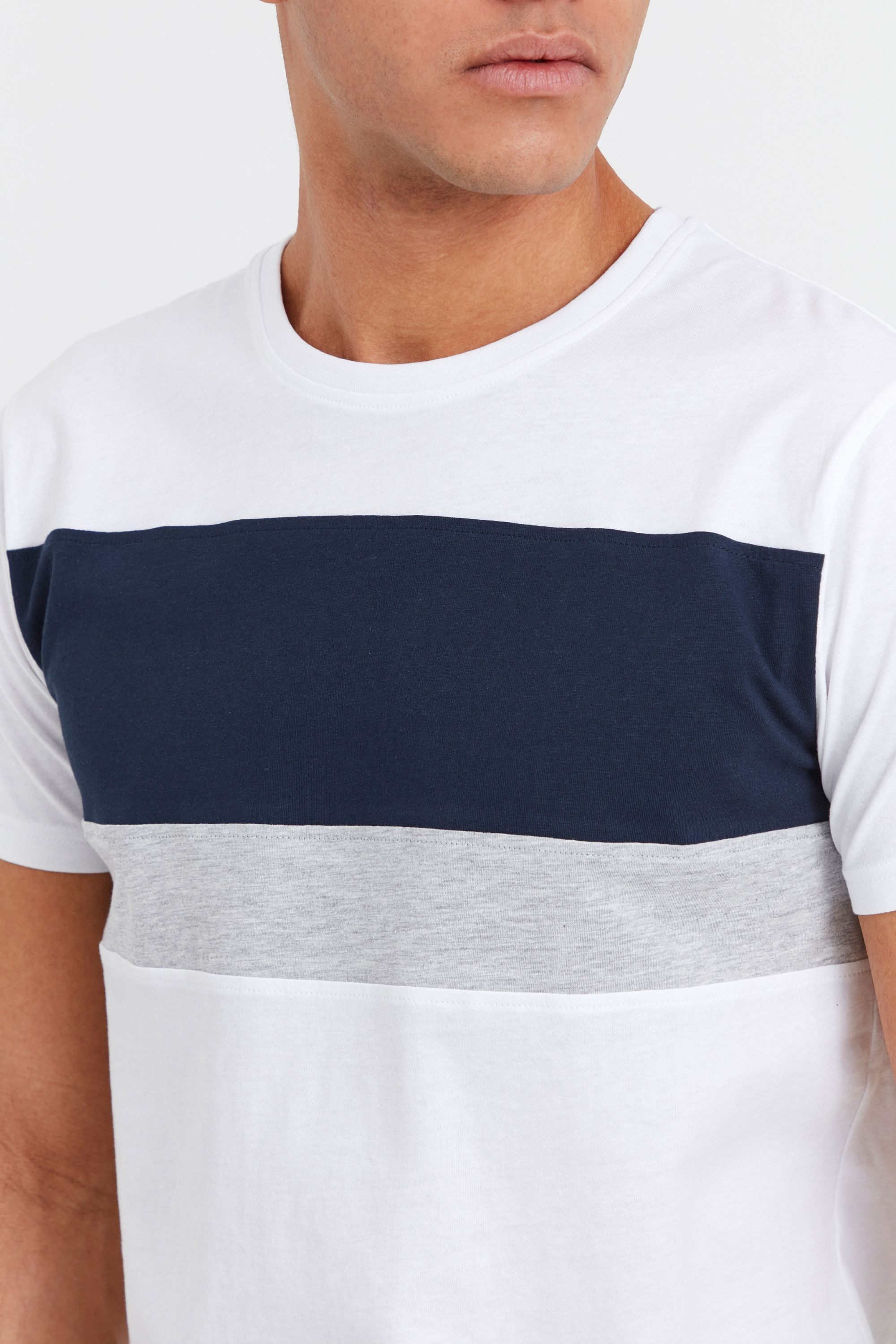 !Solid Rundhalsshirt SDSascha T-Shirt in Tricolor günstig online kaufen