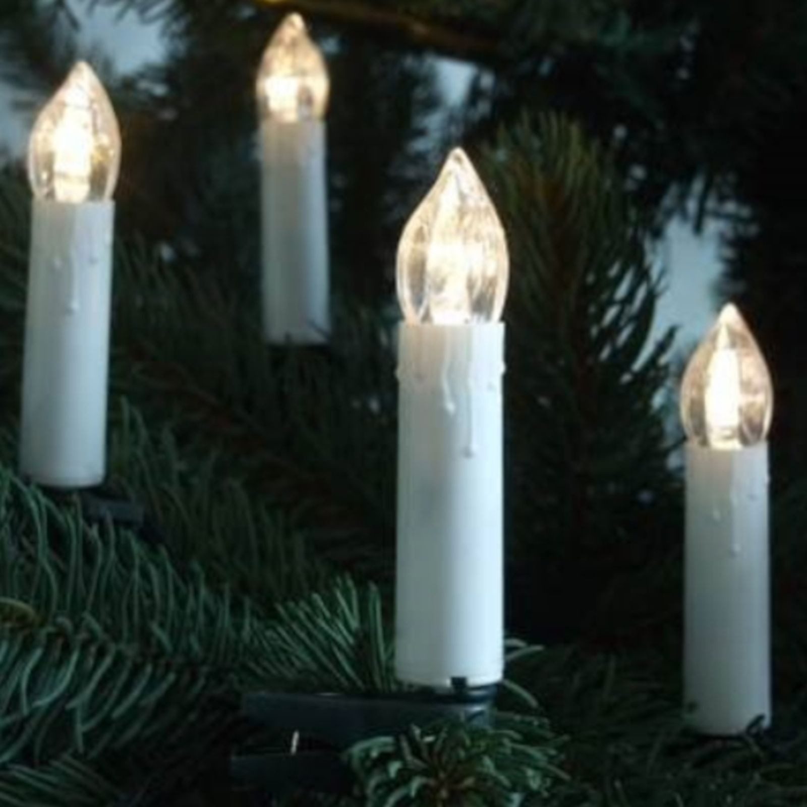 FHS Lichterkette LED-Kerzenlichterkette 20 LED – für Innen