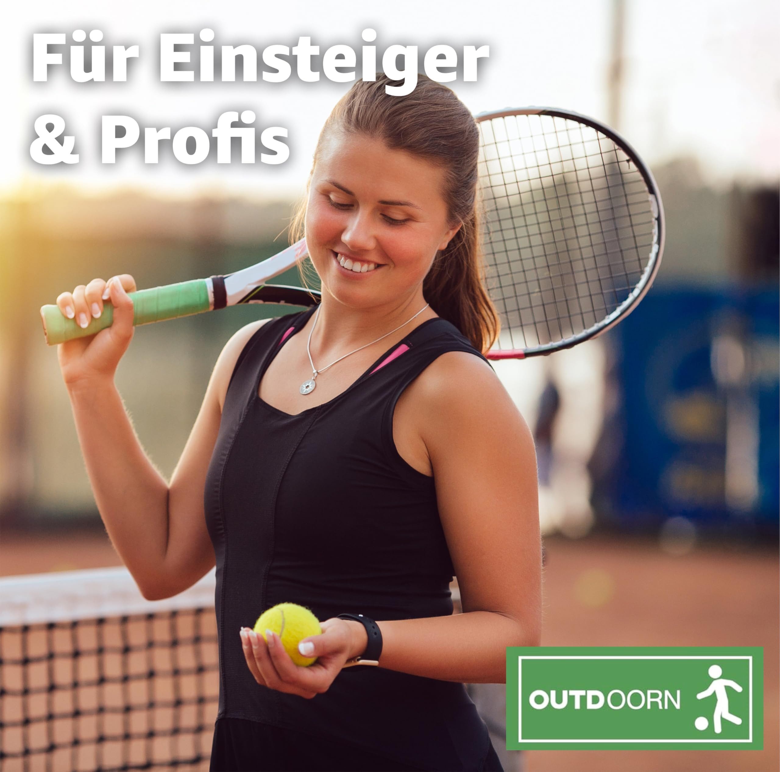 Outdoorn Tennisball 6er Tennisbälle - Wettkampf & Training - Tennisball gelb für Kinder (6er Set, 6-St., 6-tlg)