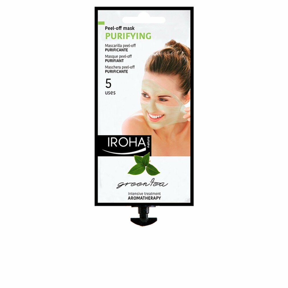 Iroha Gesichtsmaske Nature Purifying Peel Off Green Tea 5 Uses