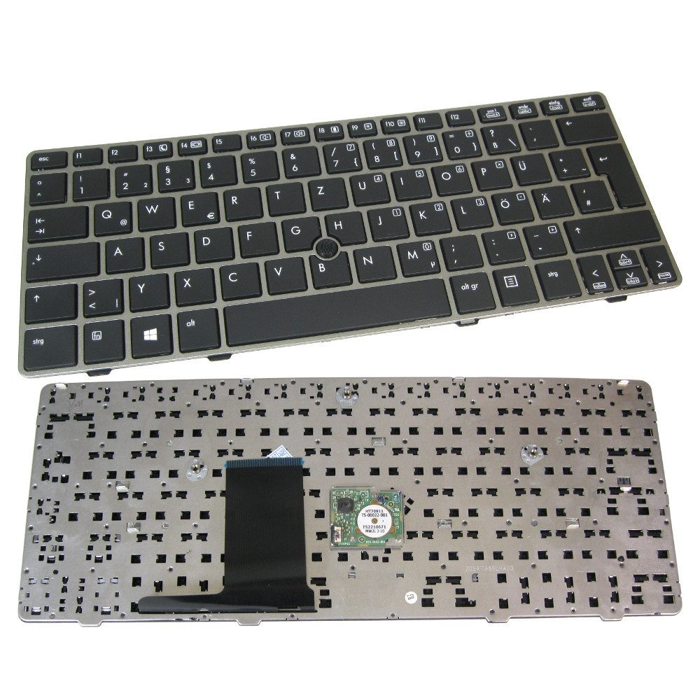 Trade-Shop Ersatzteil passend für HP MP-11A86D069301W SG-45220-27A Tastatur (Tastenbelegung: Deutsch, QWERTZ / Farbe: Schwarz)