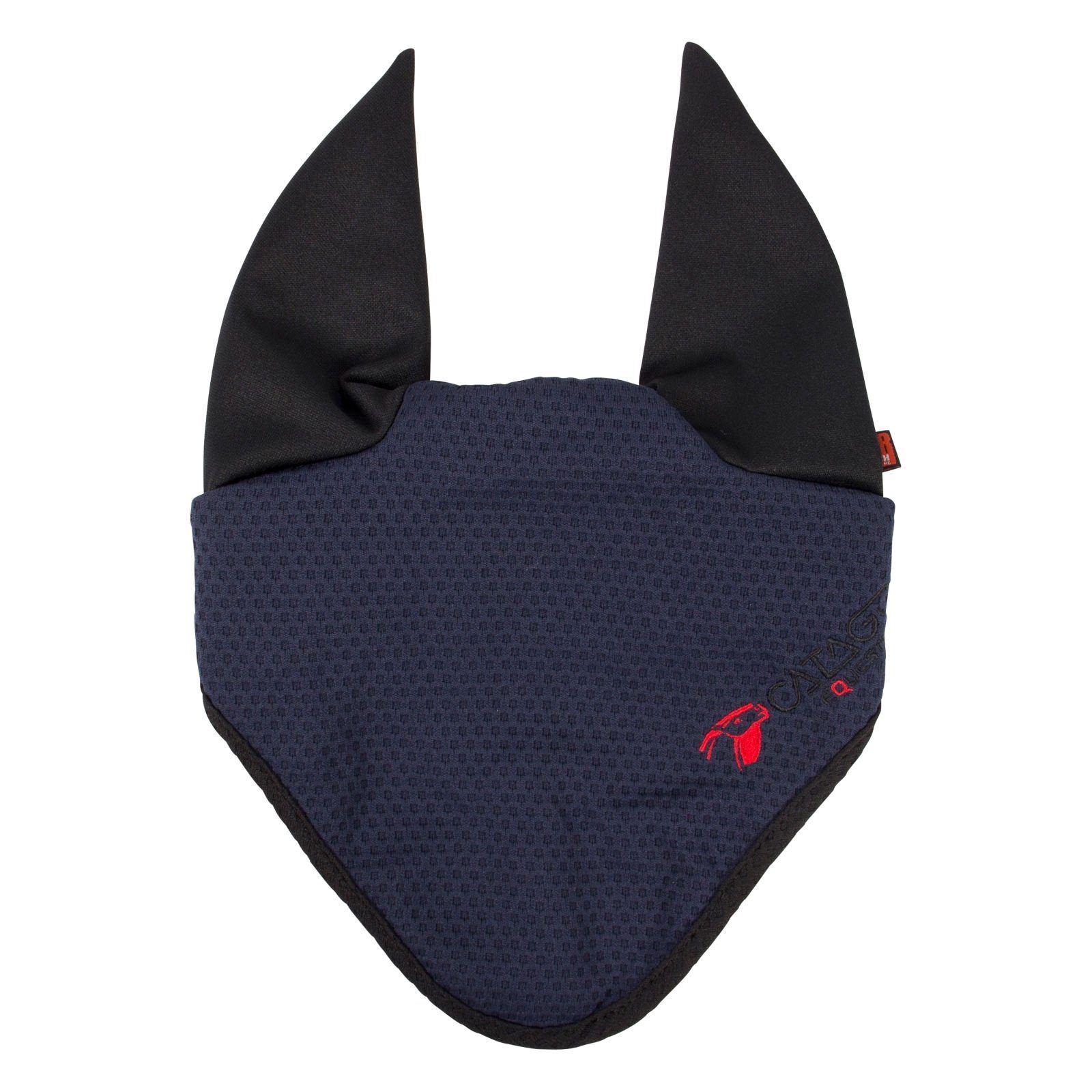 CATAGO Fliegenohren Fliegenhaube FIR-Tech Healing blau - Warmblut