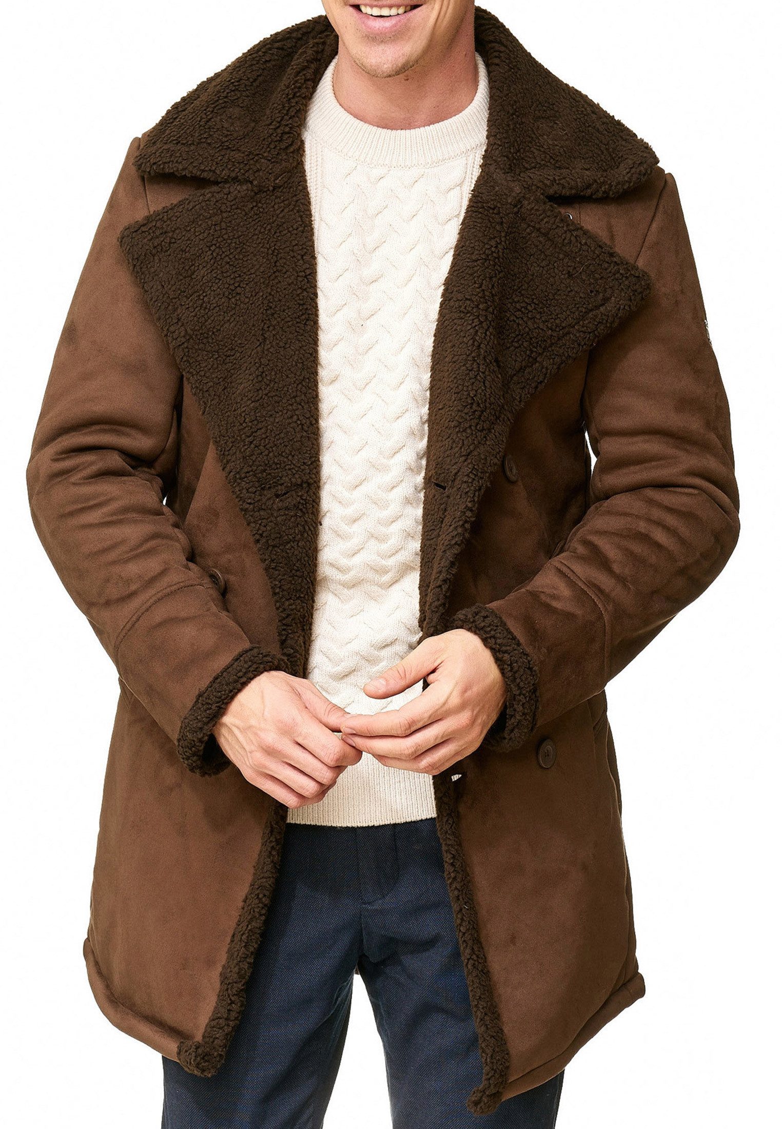Indicode Kurzmantel Barlow Eleganter Wintermantel mit günstig online kaufen