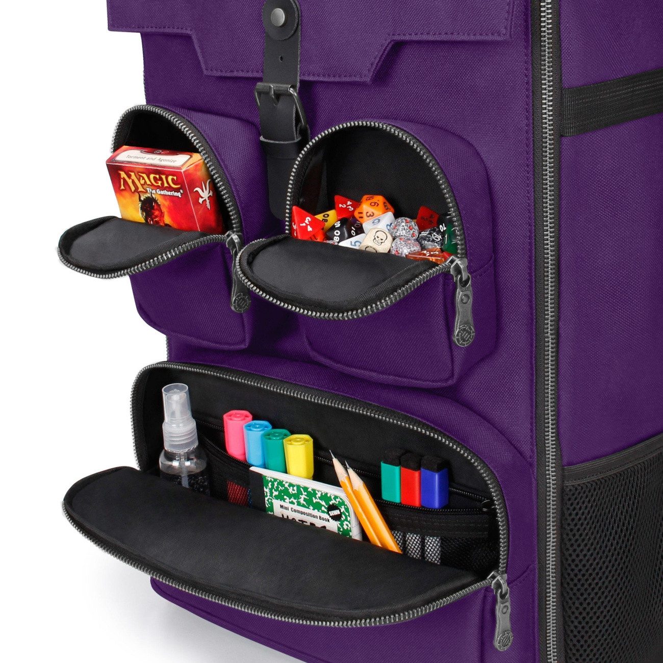 ENHANCE Rucksack Enhance Brettspiel Rucksack Collector's Edition Lila