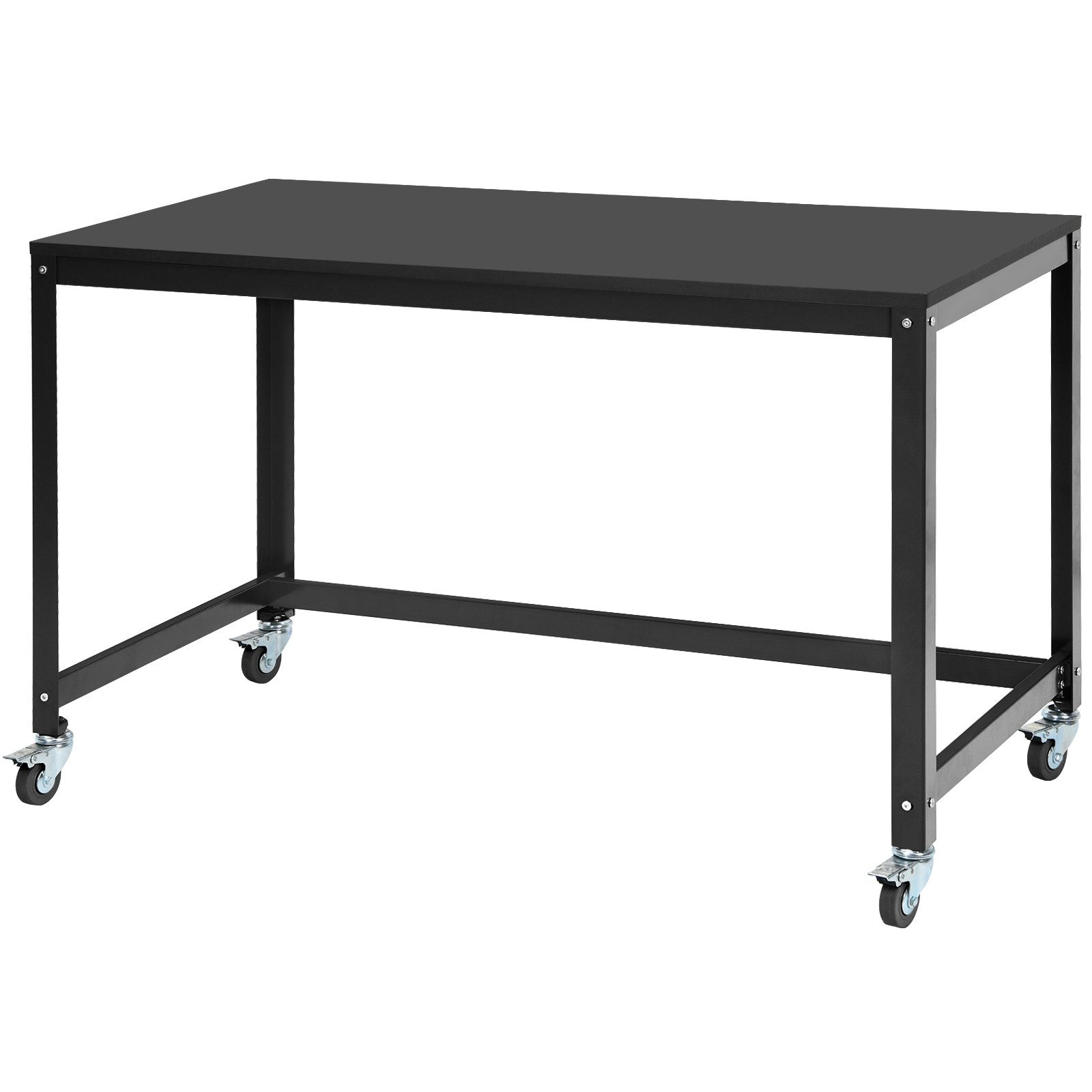 COSTWAY Schreibtisch, mit 4 Rollen & günstig online kaufen