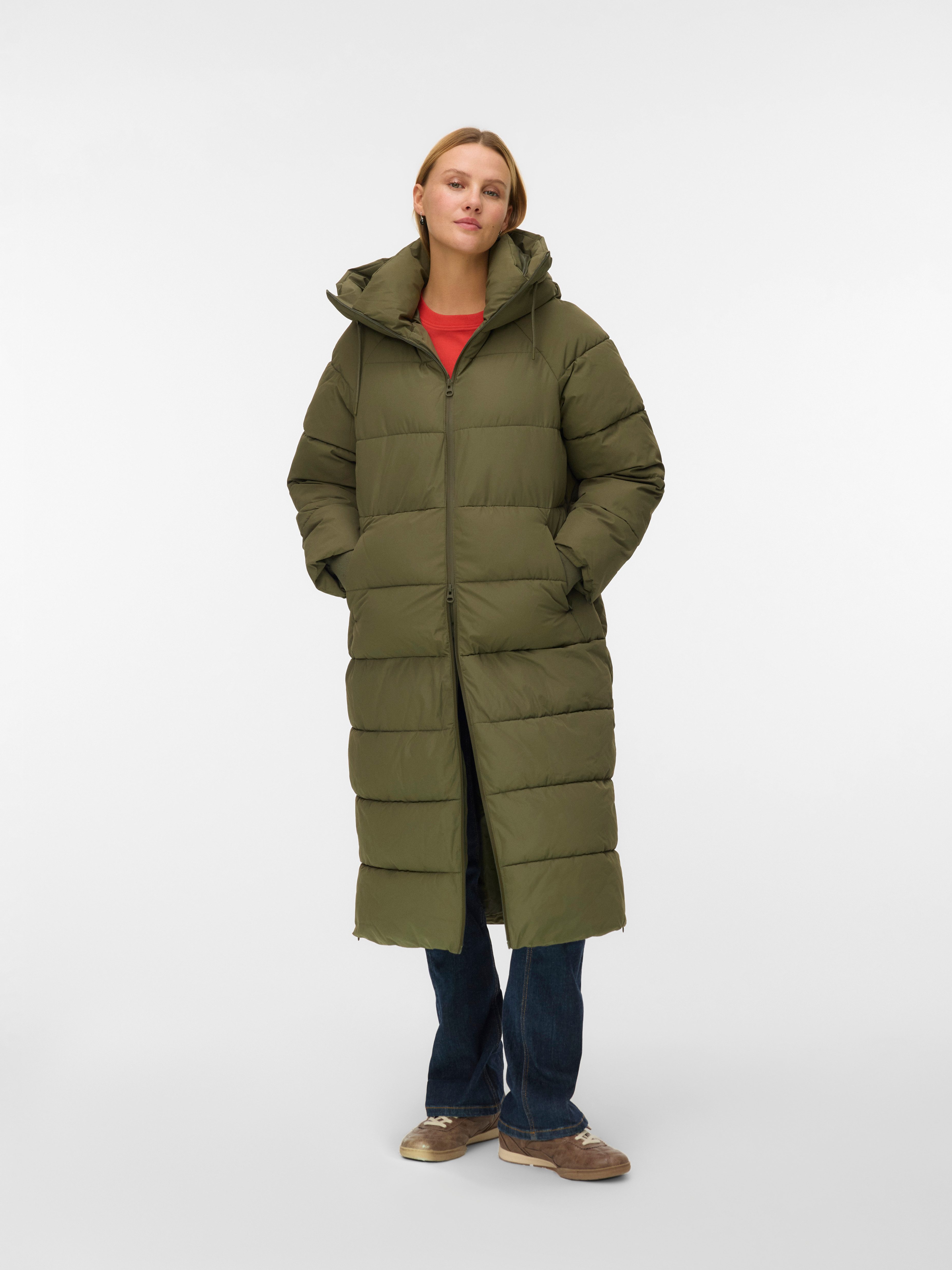 Vero Moda Steppmantel VMELANOR LAURIE LONG COAT WRP GA BOO