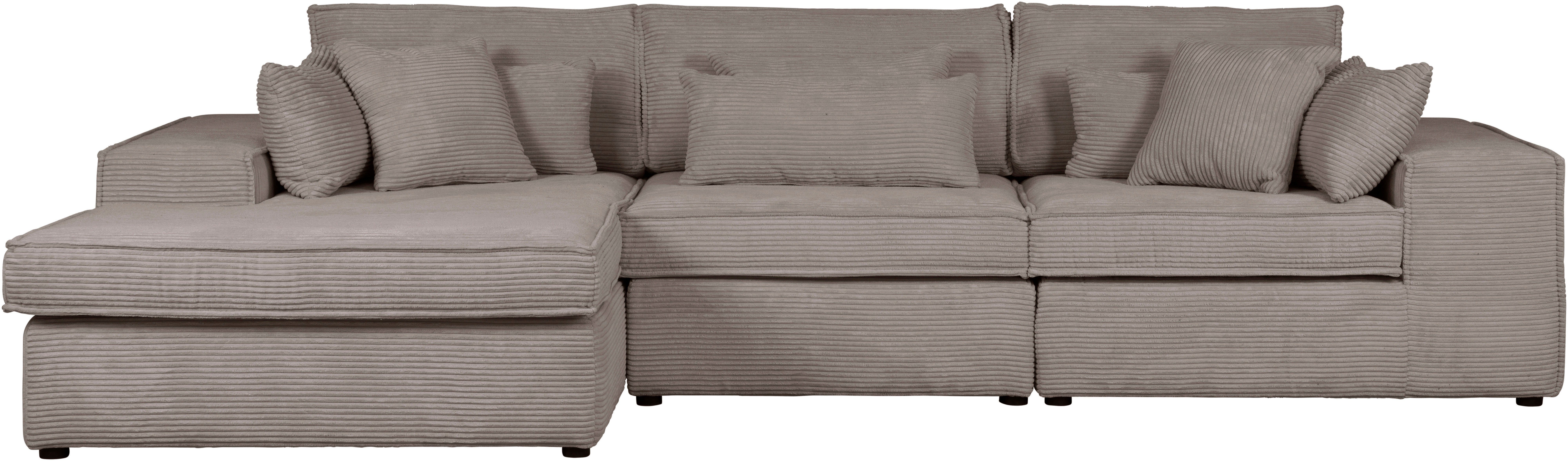 OTTO home Ecksofa Enid L-Form, 3 Teile, bestehend aus Modulen, in vielen Bezügen, auch in Breitcord