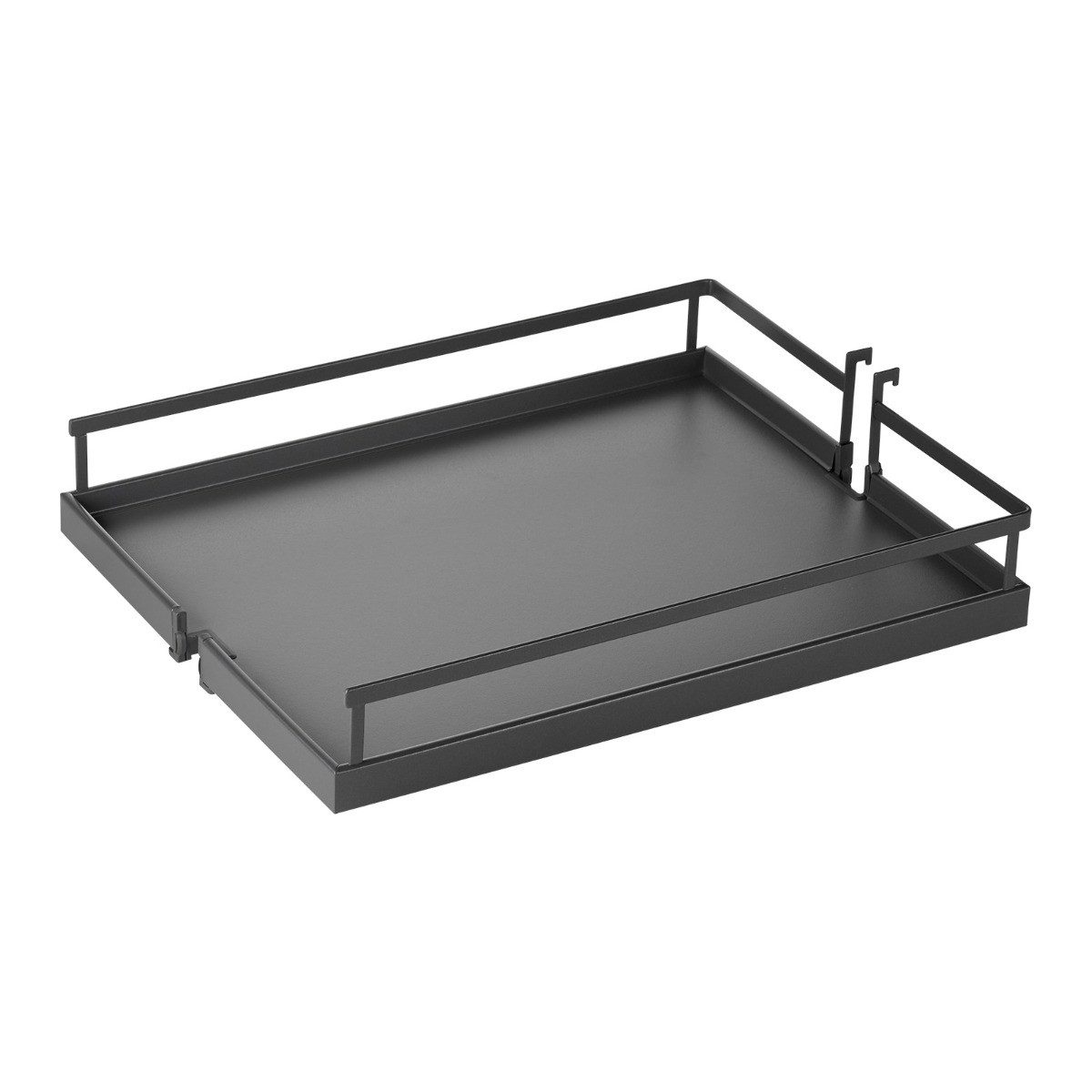 Kesseböhmer Auszugsboden Einhängetablar ARENA Style anthrazit für DISPENSA-X, JUNIOR, für Schrankbreite 400 mm, 350 x 462 x 106 mm