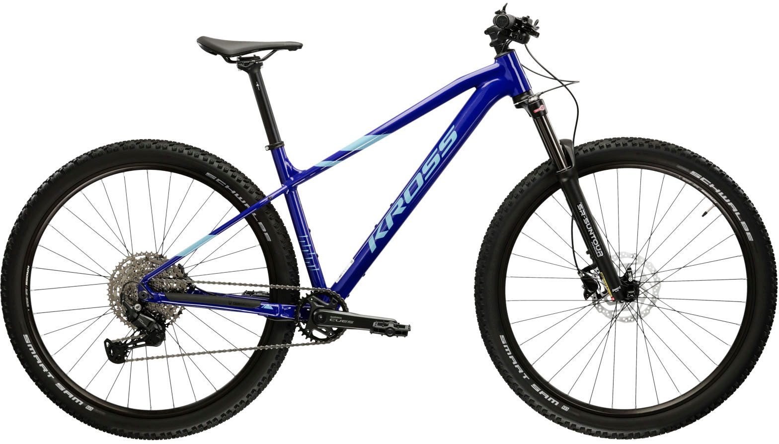Kross Mountainbike Hardtail Level 5.0, 11 Gang Shimano CUES U6000 Schaltwerk, Kettenschaltung