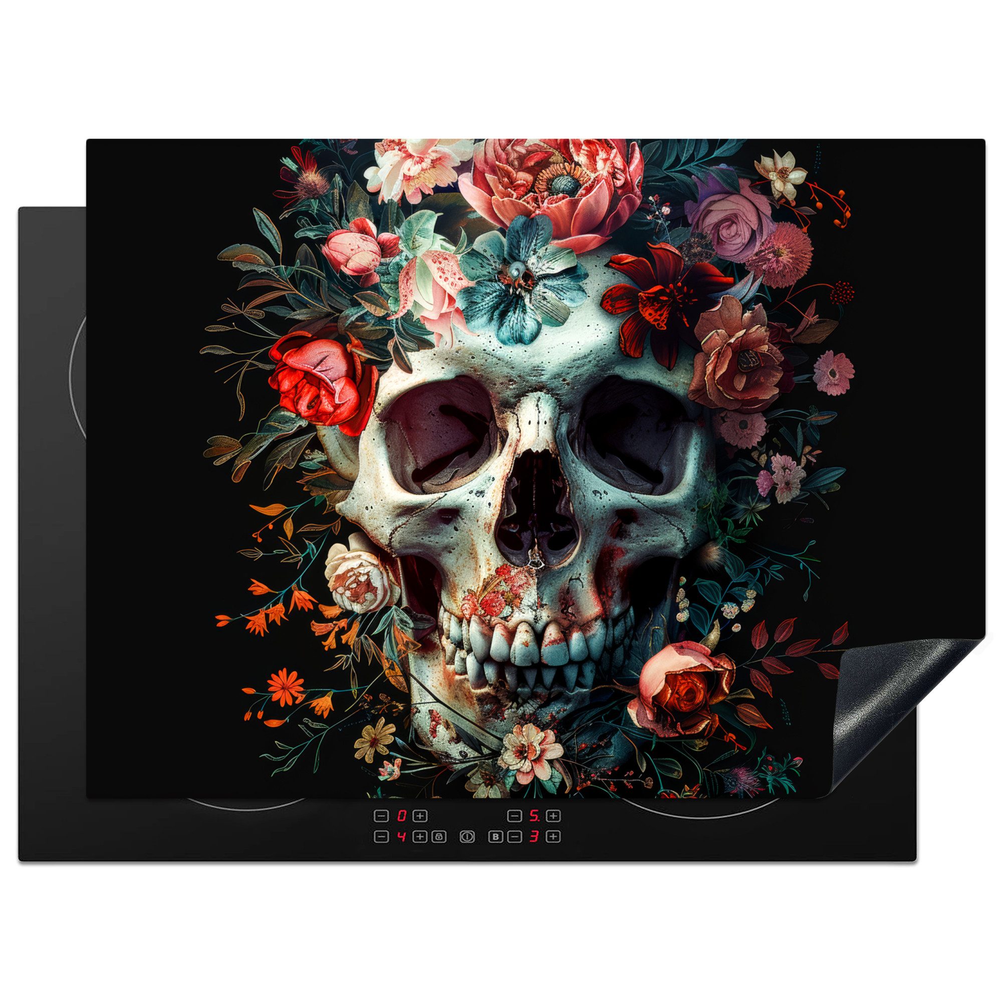 Totenkopf - Blumen