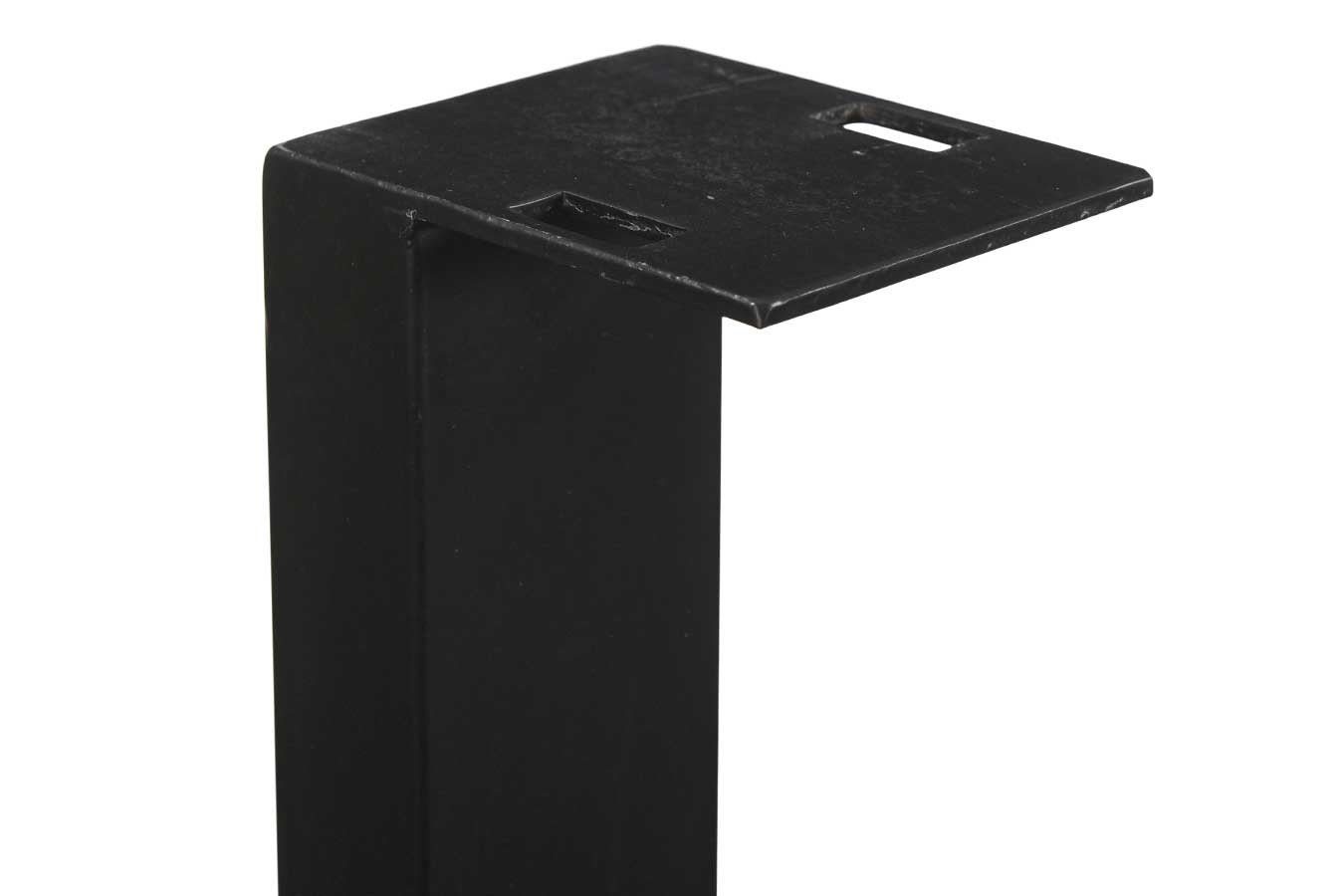 2er Tischgestell Tischhelden Tischbein Set U-Profil schwarz Stahl