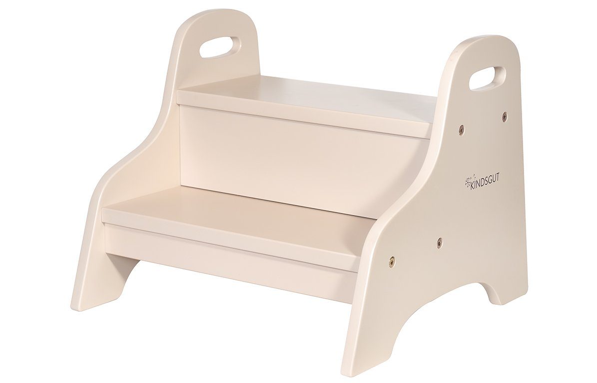 KINDSGUT Tritthocker für Kinder, Sand, Umweltfreundlich
