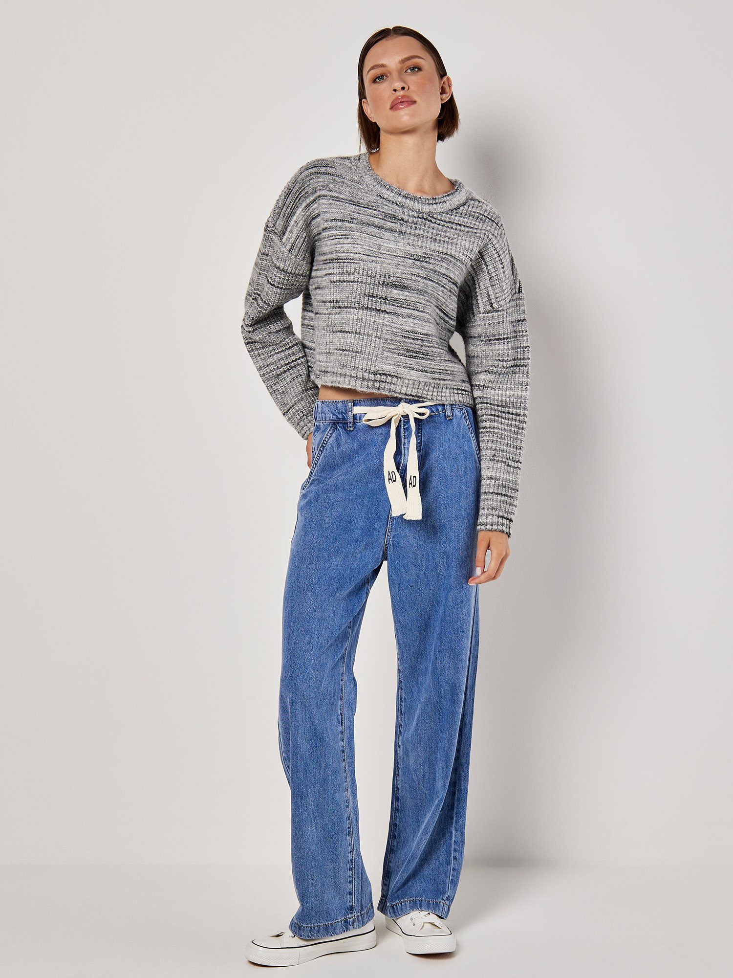 Strickpullover Kurzer Pullover