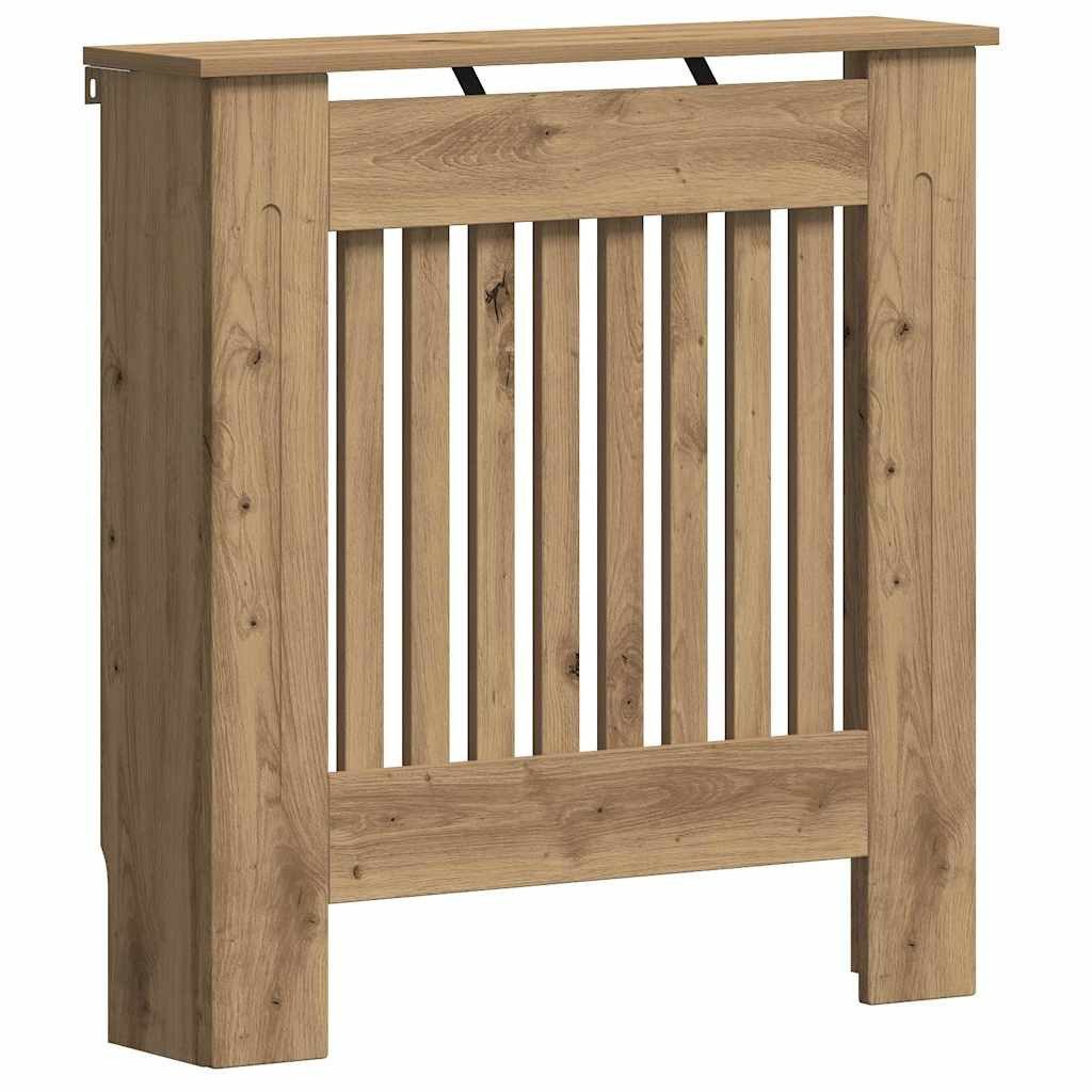 vidaXL Heizungsverkleidung Heizkörperabdeckung Artisan-Eiche 78x19x81,5 cm