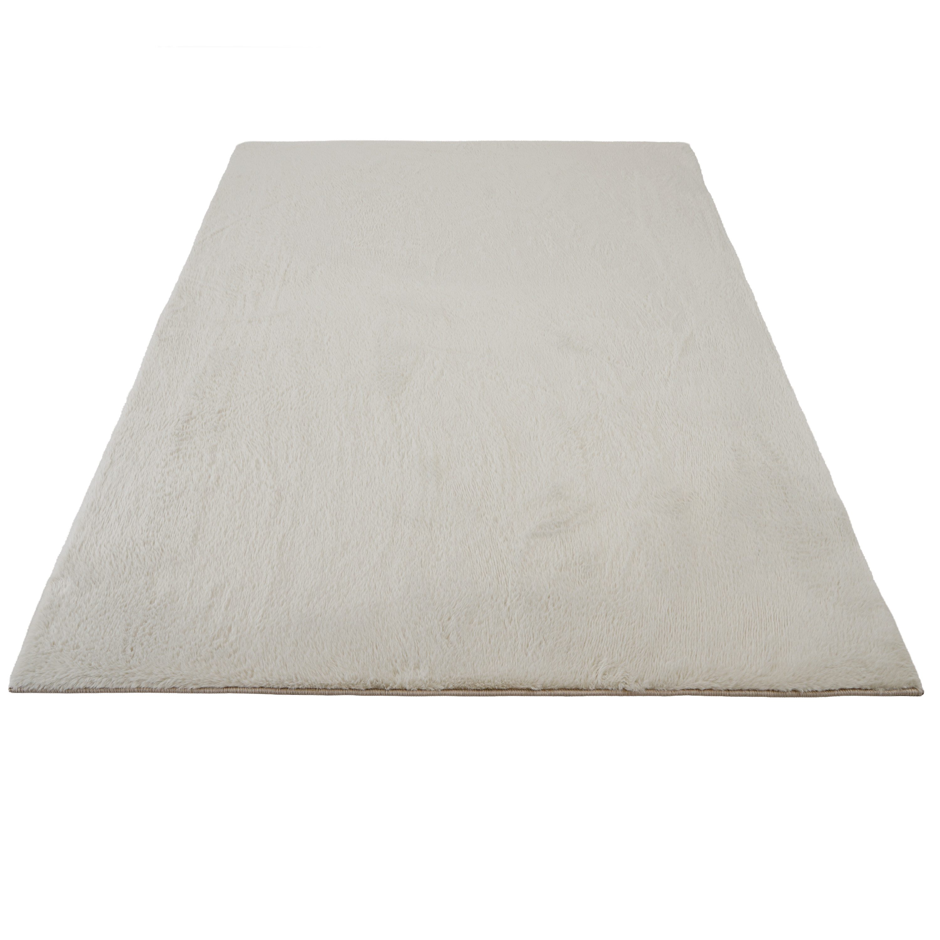 Consilio Concept Fellteppich Teppich Hasenfell Imitat COZY Fell Hochflor rechteckig Höhe: 22 mm